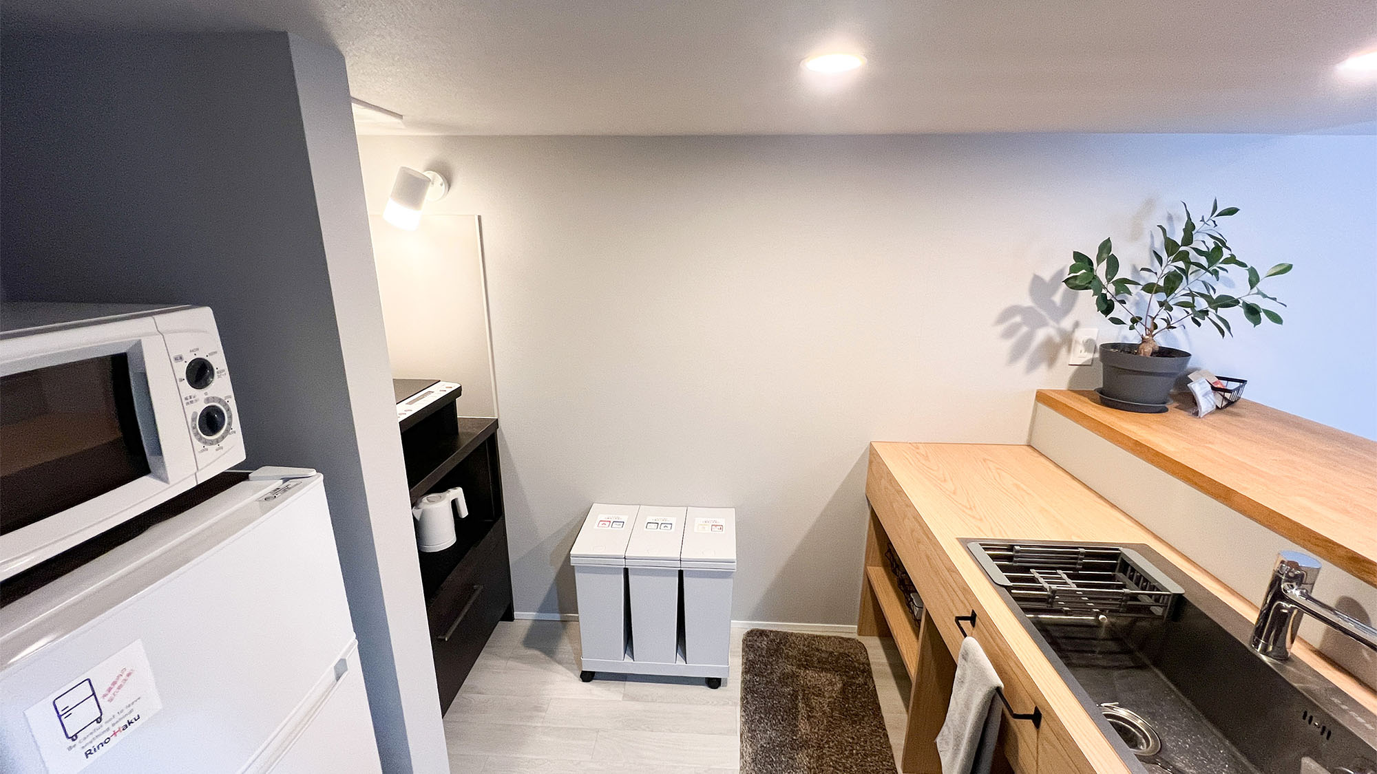 ・【キッチン】充実した設備が嬉しい　地元の食材を調理してみんなで料理を楽しめます