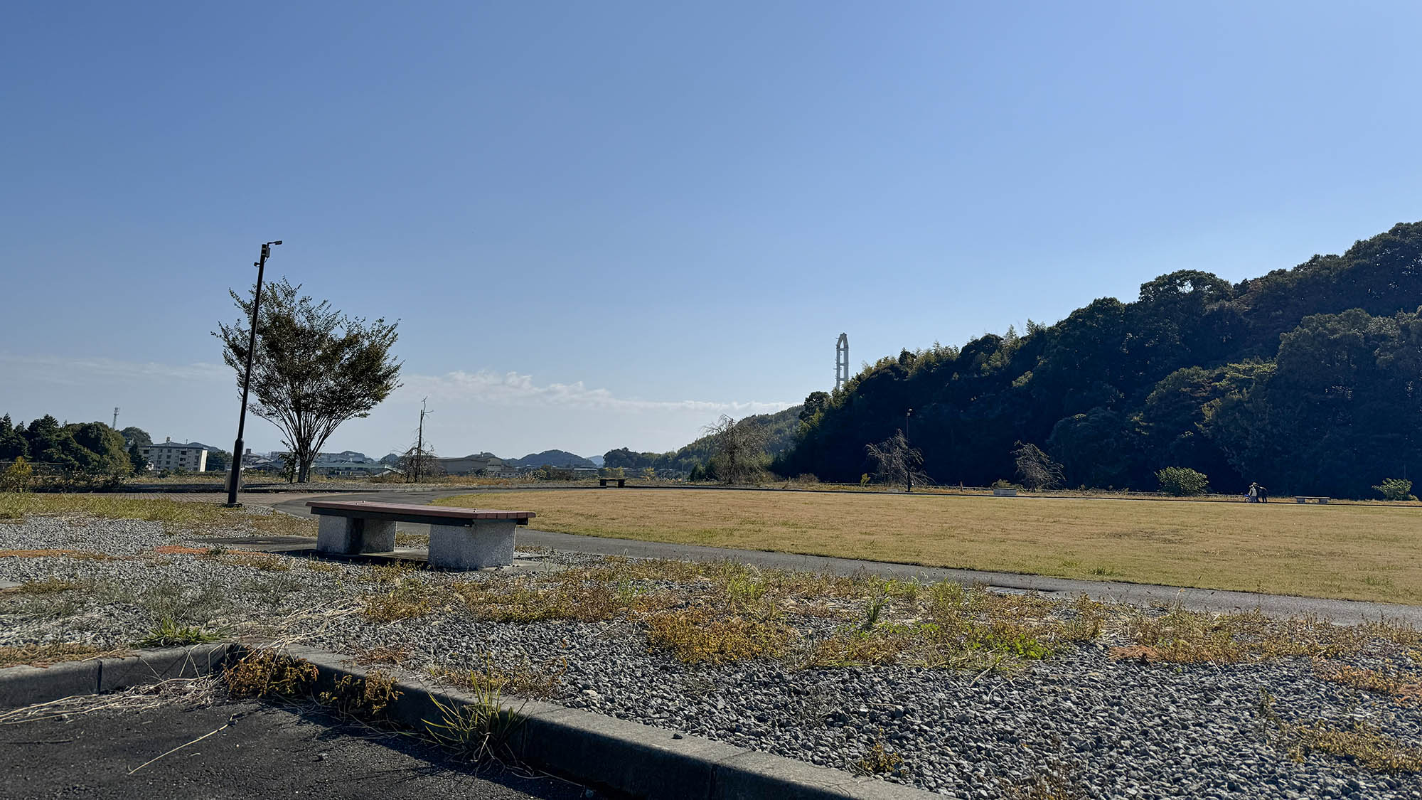 ・【公園】防災公園の広場。スポーツやご家族での遊び場としてもご利用いただけます。