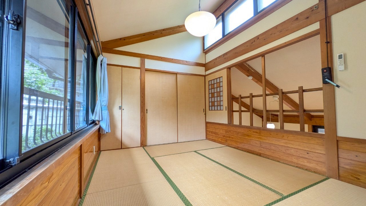 【ロフト付コテージA】2階ロフト部分　和室6畳