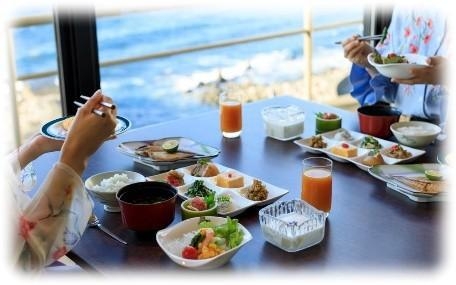 【春SALE】【２食付】海辺BBQ×老舗旅館の朝食ビュッフェ｜温泉付きで伊豆を満喫