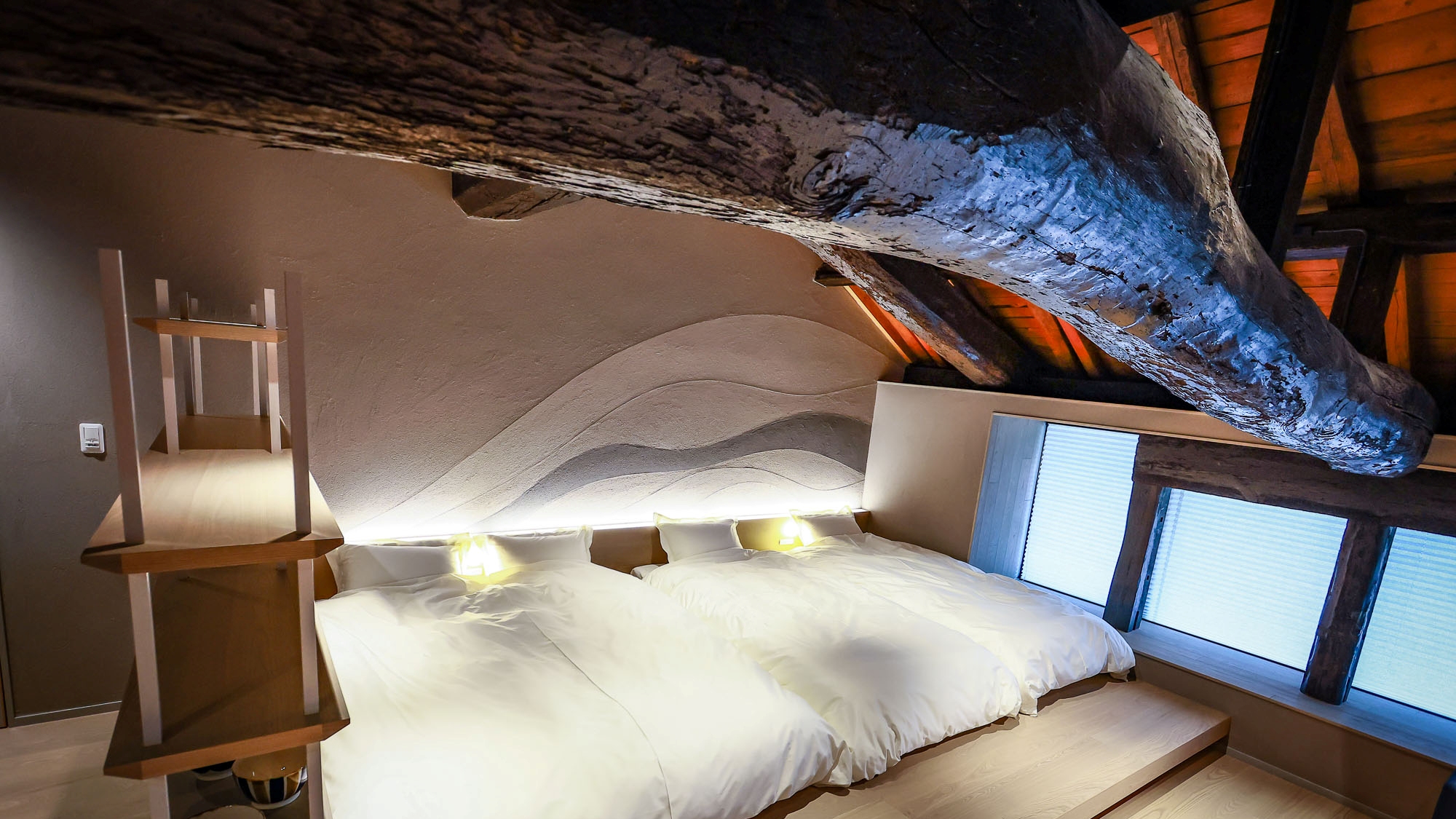 海 ー ２階ベッド