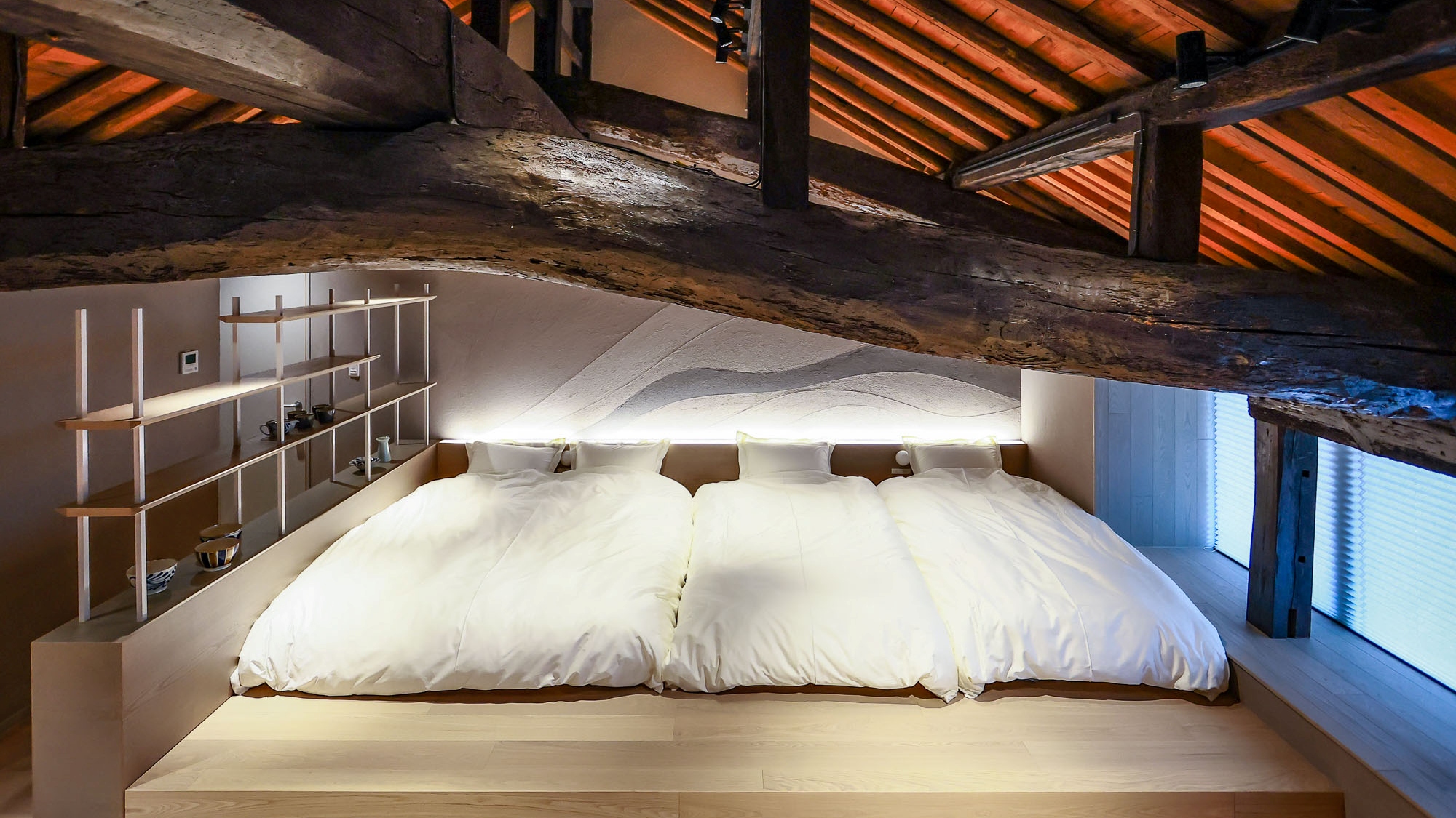 海 ー ２階ベッド