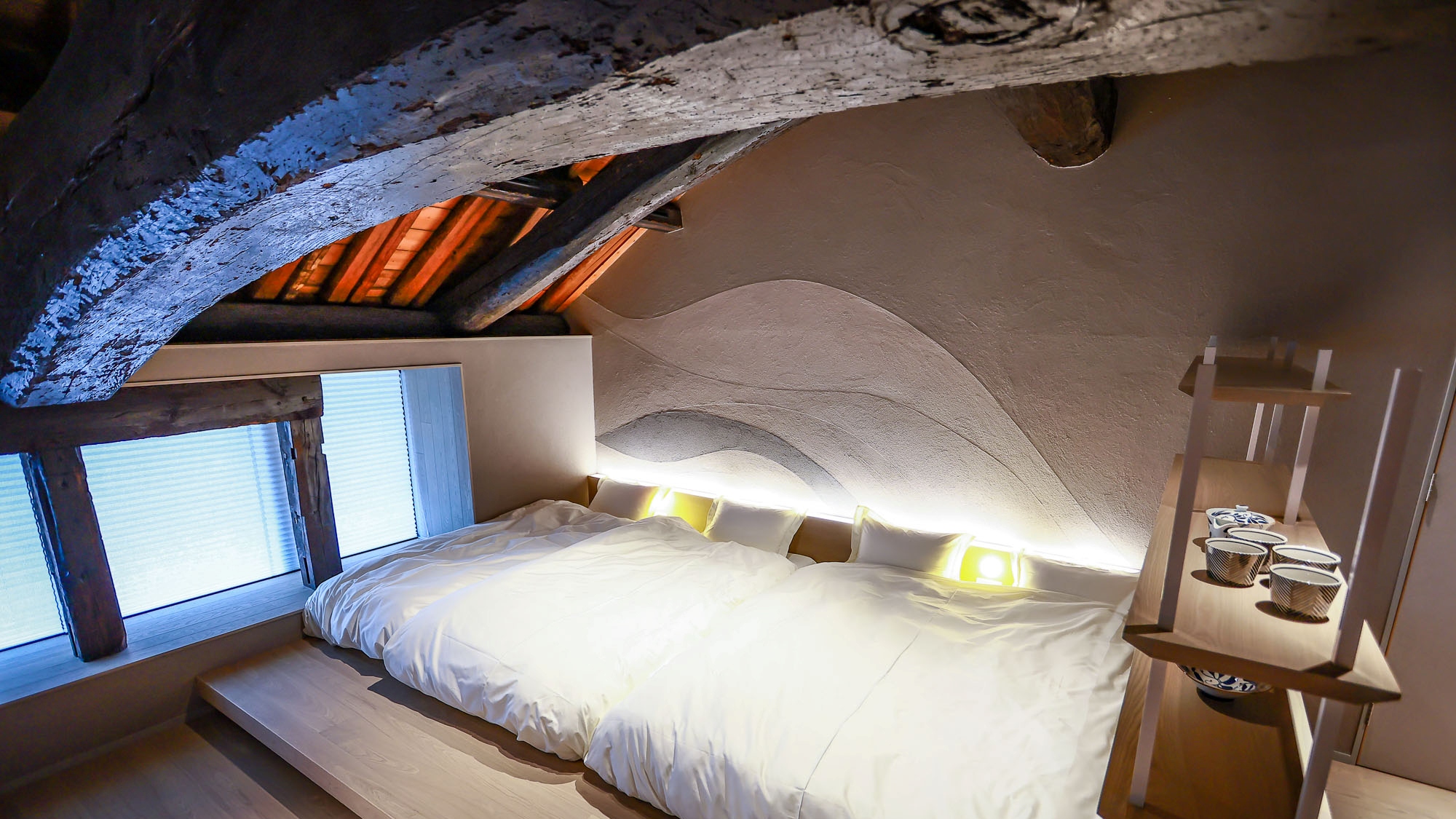 山 ー ２階ベッド