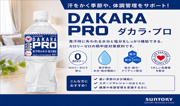 DAKARA PRO 清涼飲料水 500ml　付きプラン【バイキング朝食付き】