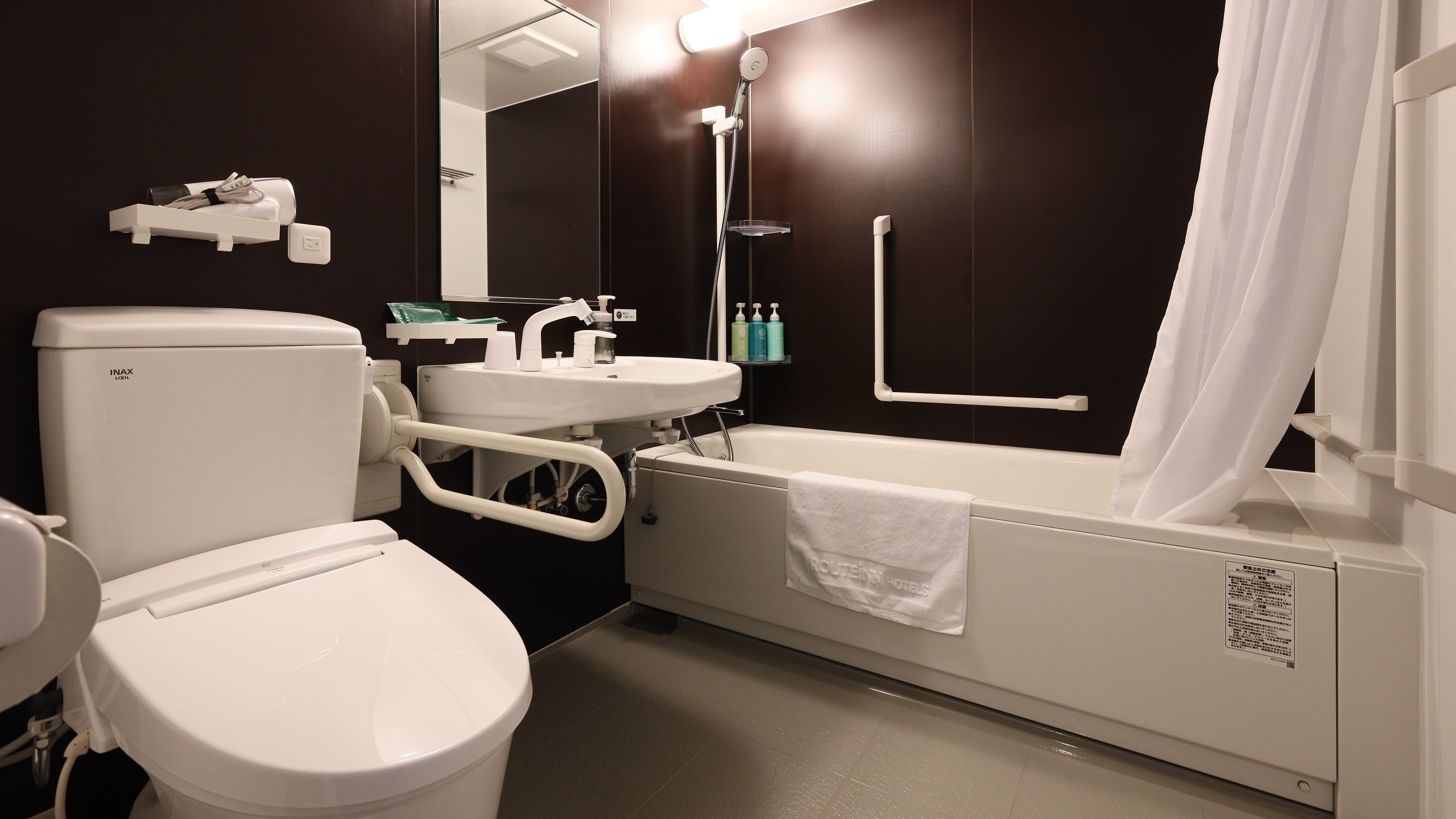 オープンシングルルーム（バスルーム）