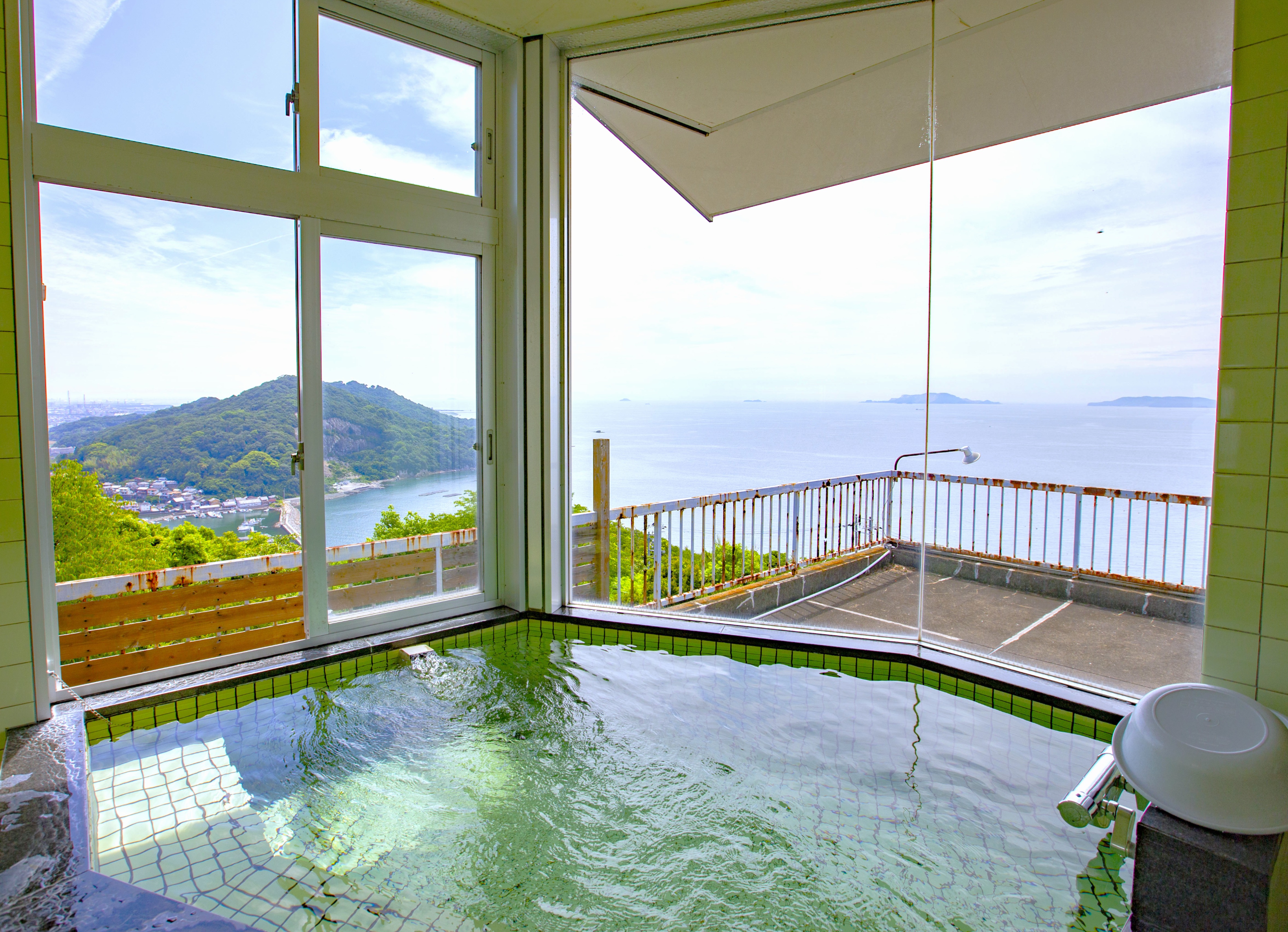 絶景展望風呂