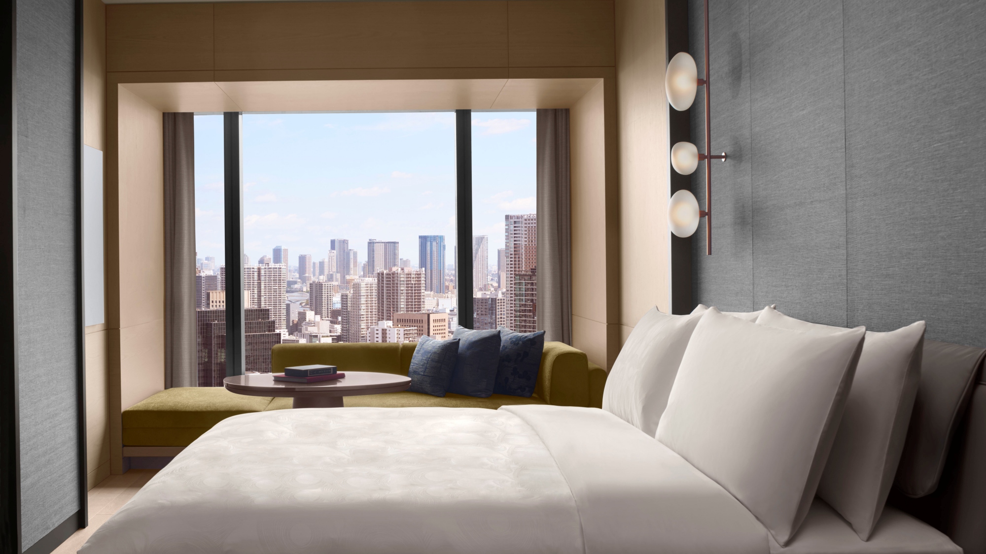 【エグゼクティブスイート／ベッドルーム】上質なしつらえを施した客室でワンランク上のくつろぎを。