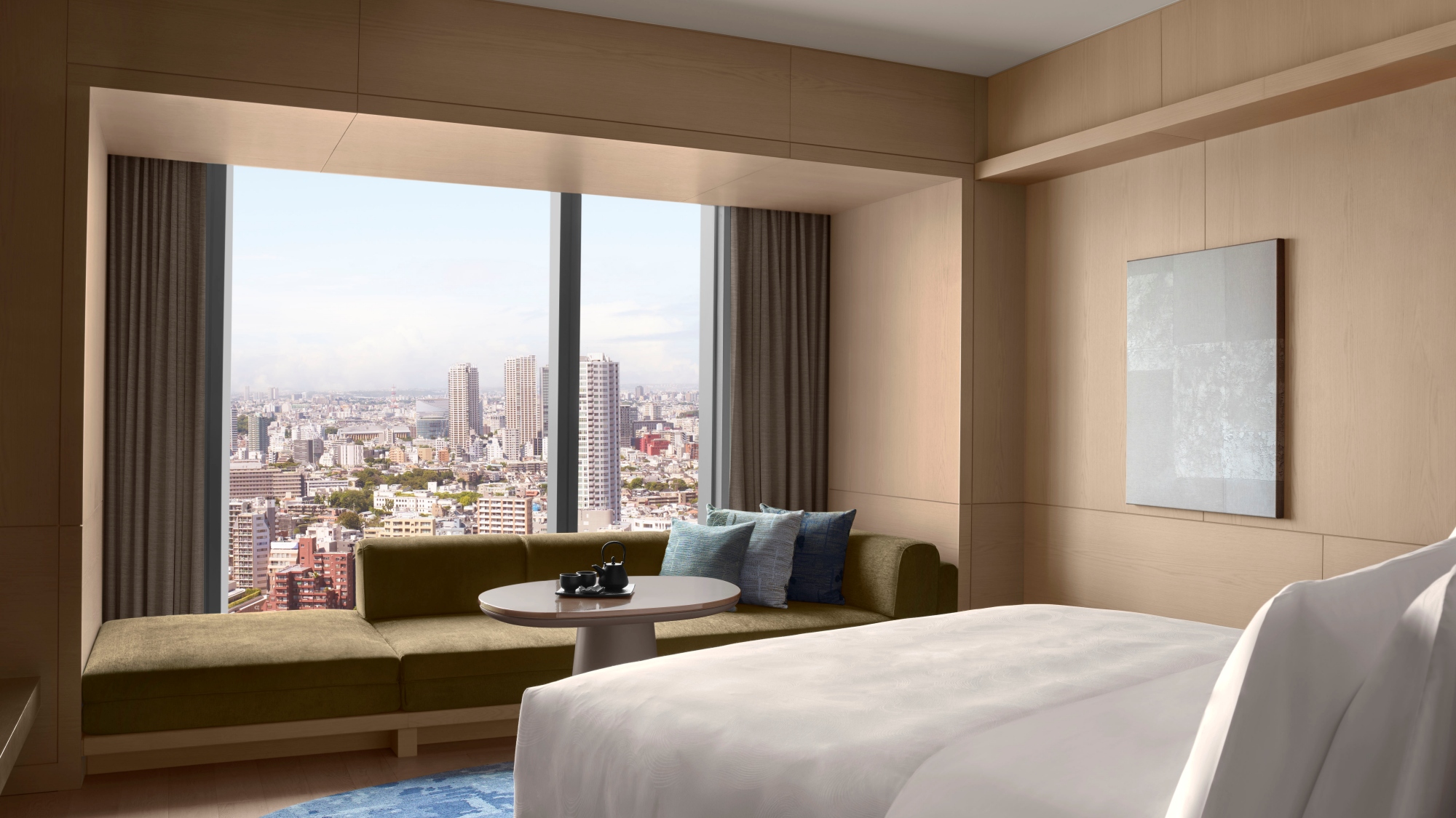 【アーバンデラックスキング】東京高輪の落ち着いた景色に包まれ、心が静かに整うひとときを。