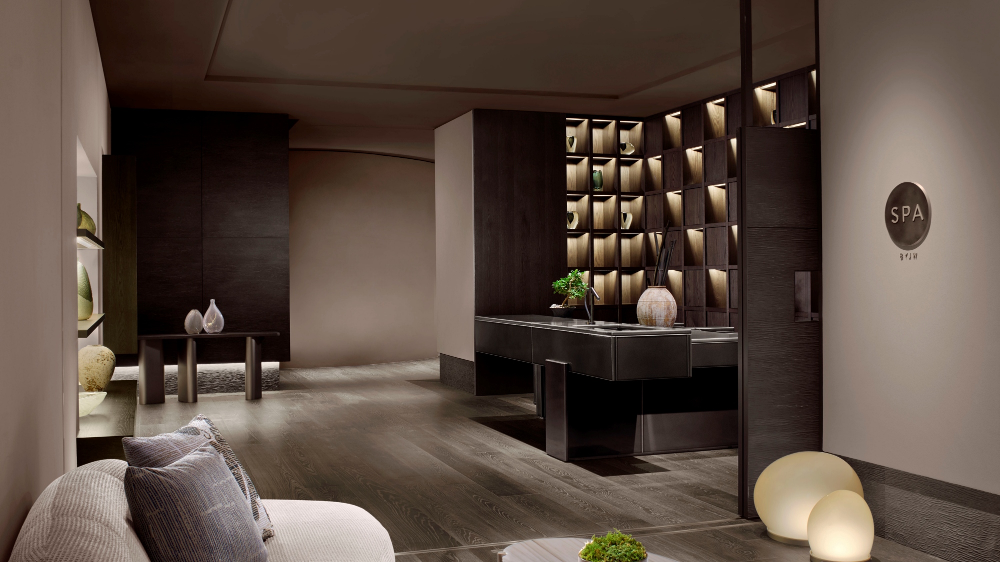 【SPA by JW／レセプション】心と身体を整える至福のひとときをご体感ください。