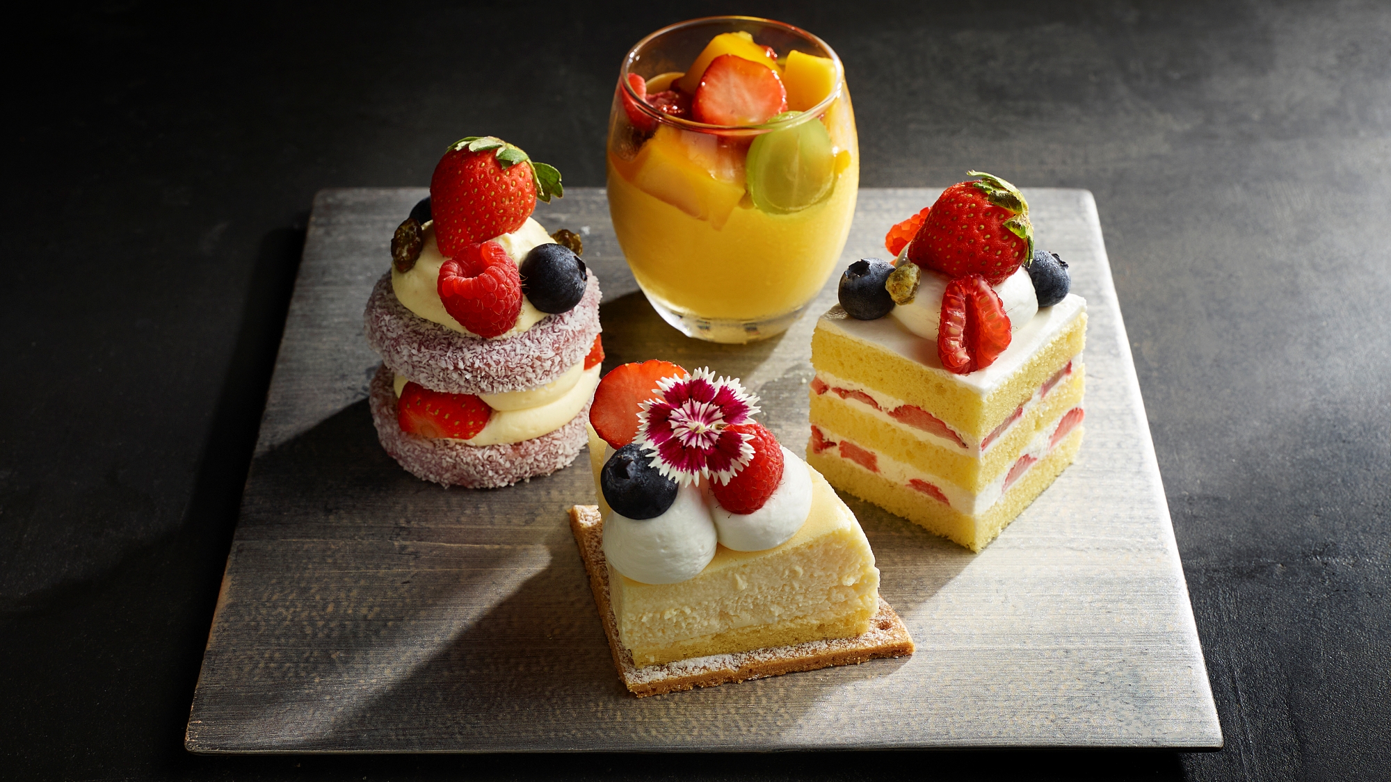 【ル・クレス／ケーキ例】ひとつひとつに思いを込めた上品な味わい※イメージ