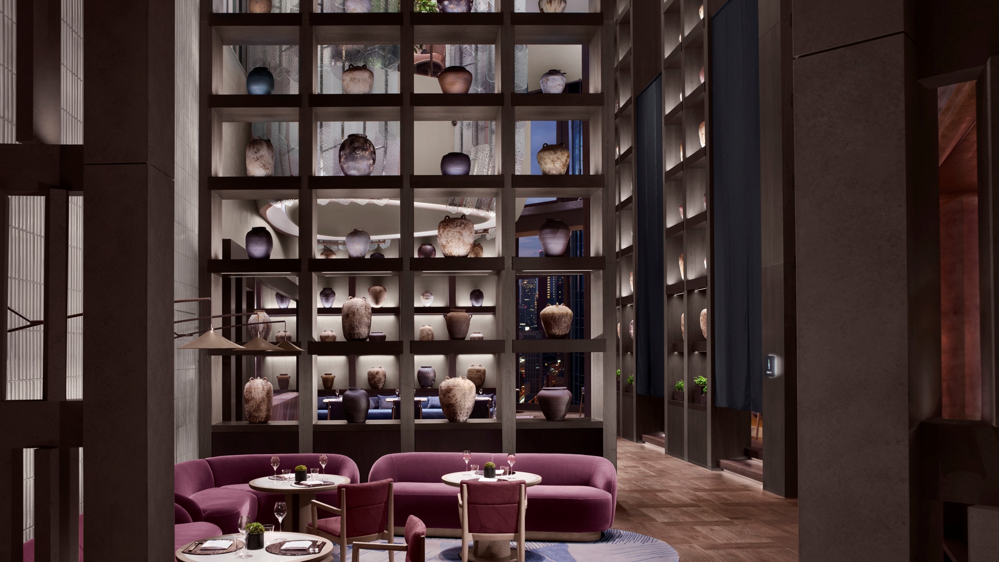 【華香-Kakō】わびさびを表現した空間とレインボーブリッジや東京湾を見渡す景色と共に美しき一皿を。