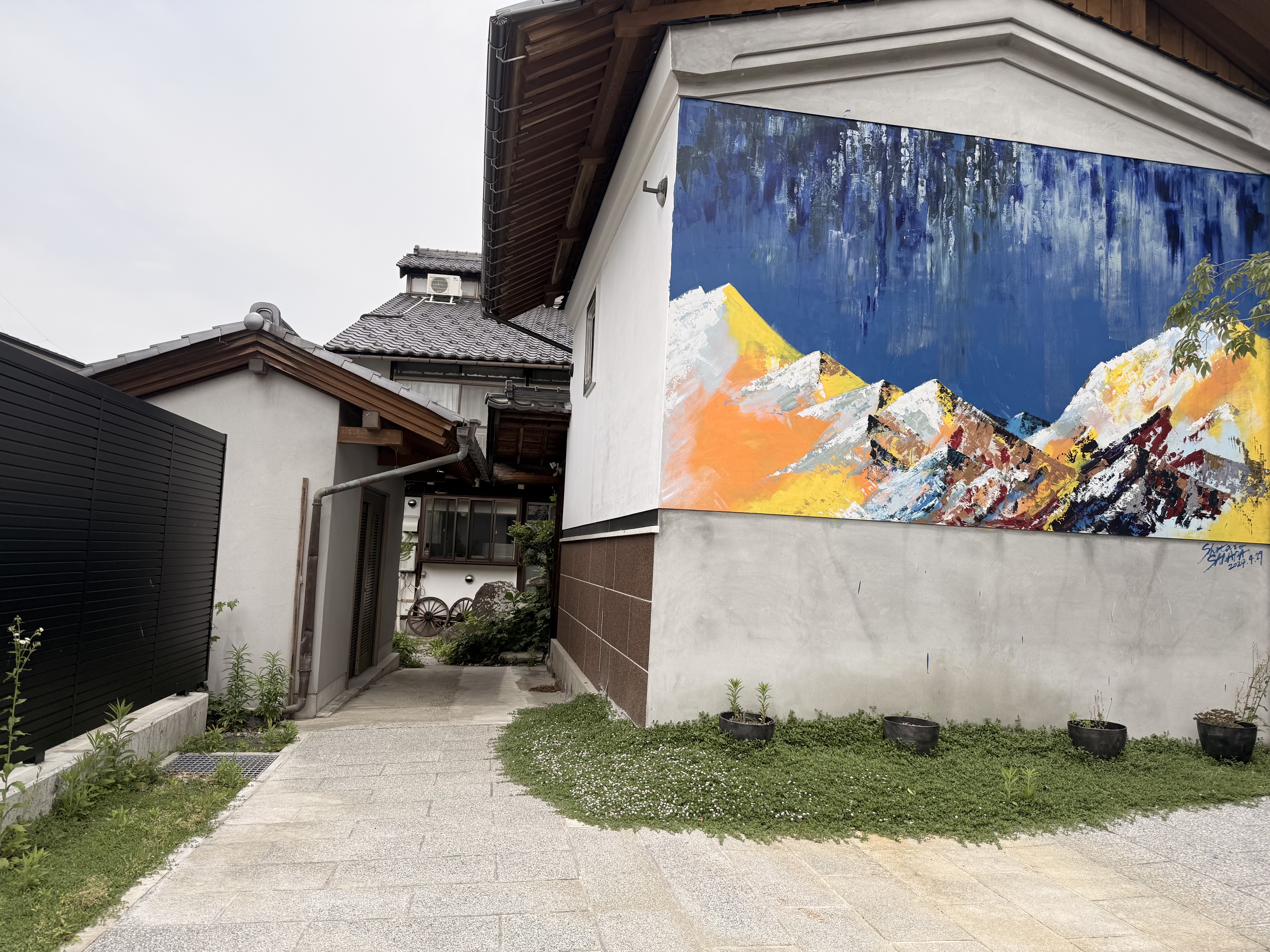 宿泊者専用出入口