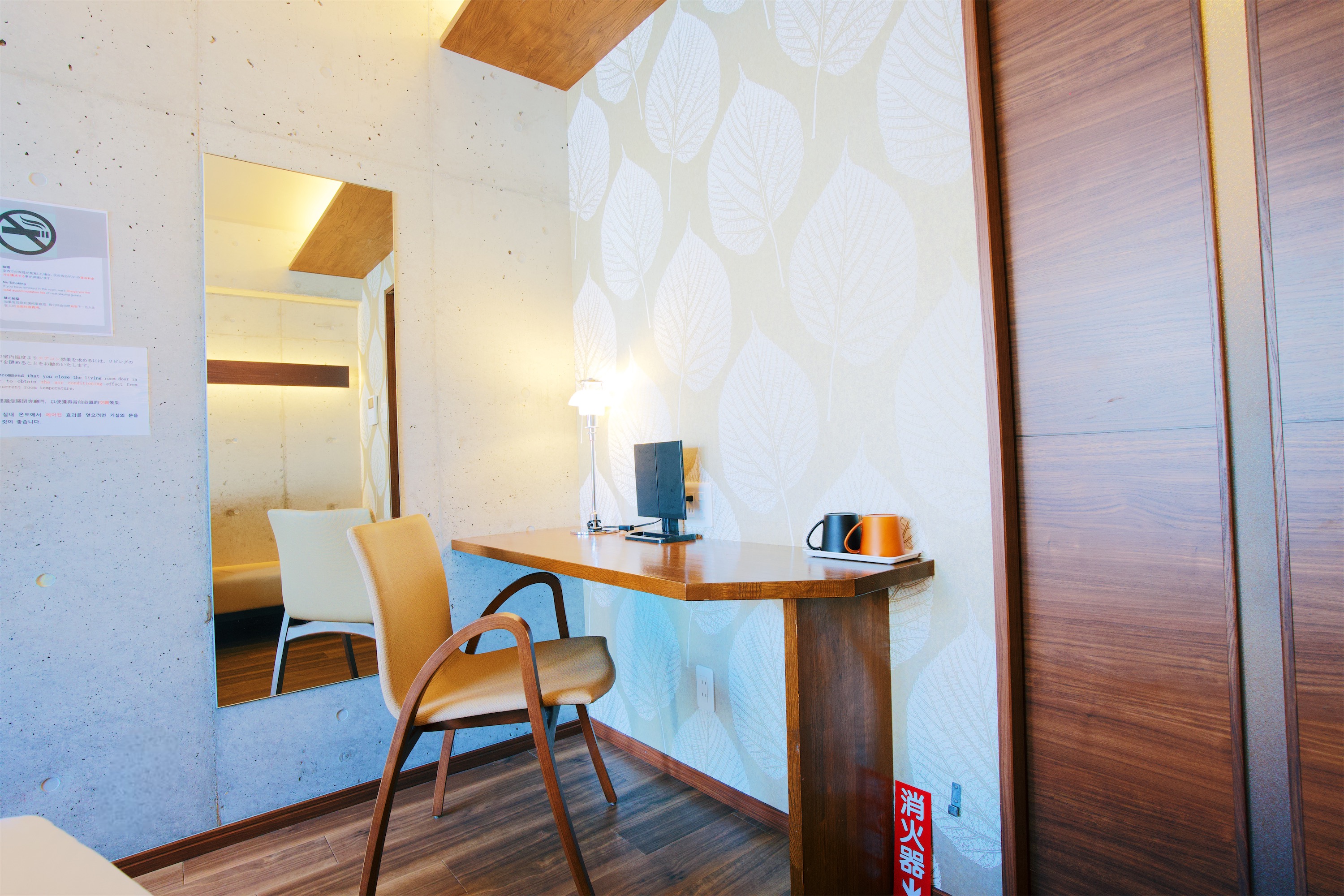 デスクワークも可能です。