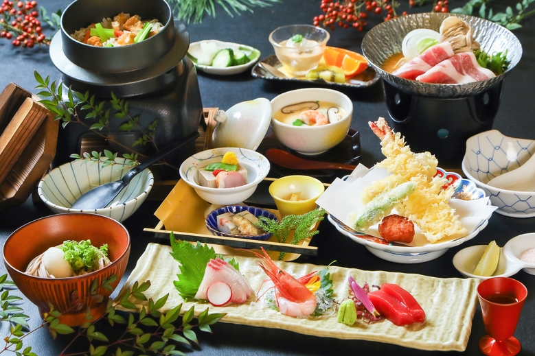 【夕食個室】＜春の厳選会席／和心（なごみ）コース＞　旬のこだわりと福井の味覚を心ゆくまで…