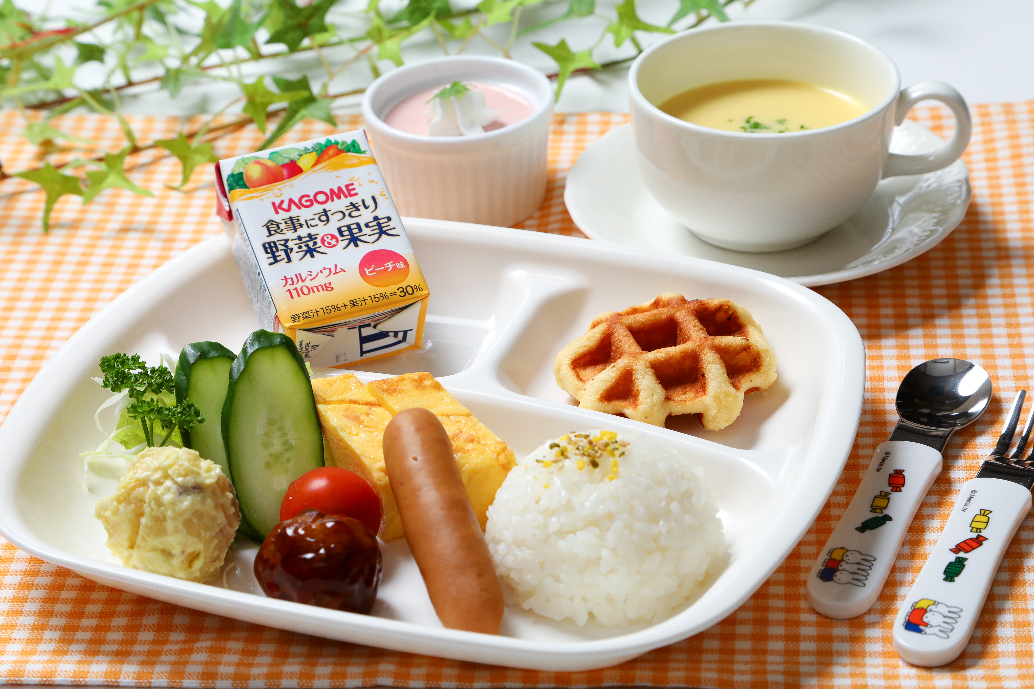 幼児向け朝食のイメージです。