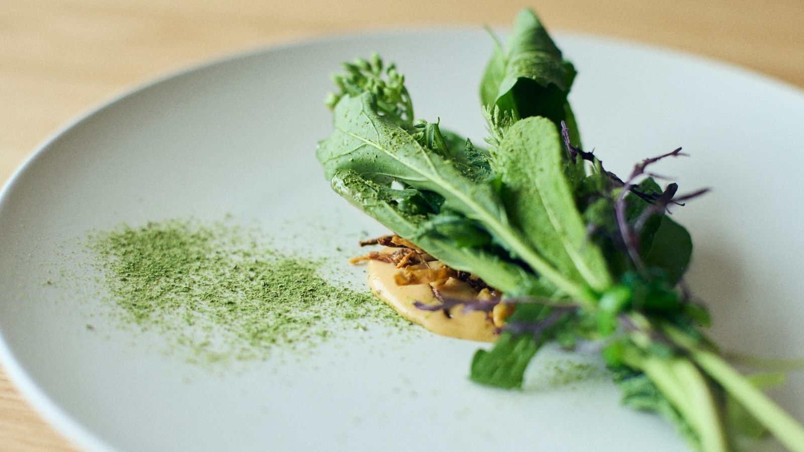 【夕食】葉物野菜を花束にした「葉っぱのブーケ」