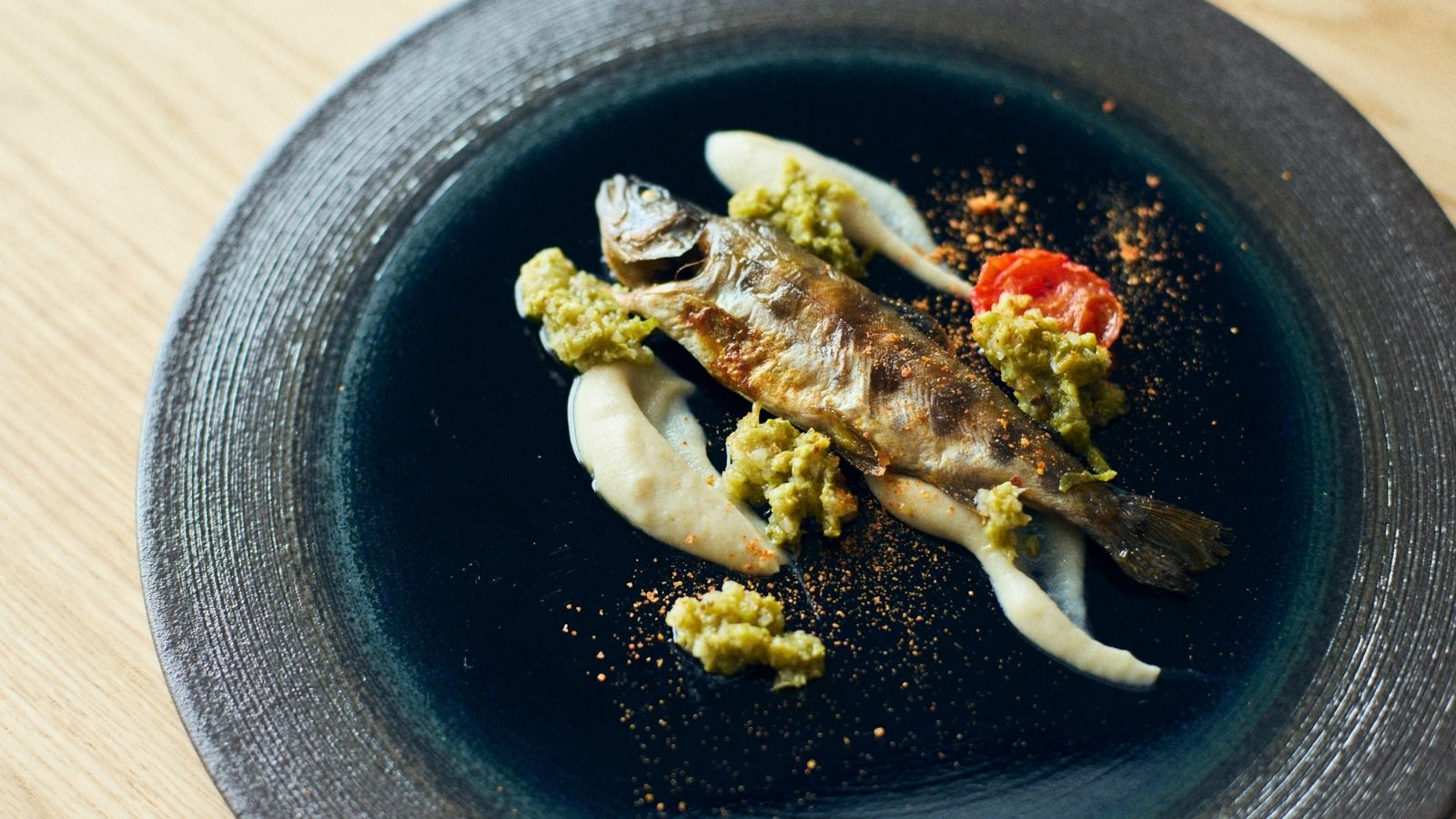 【夕食】じっくり焼いた「魚の滋味」