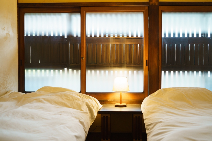 【素泊まりツインルームガーデンビュー】ジブリパーク15分＆瀬戸観光に便利な古民家宿