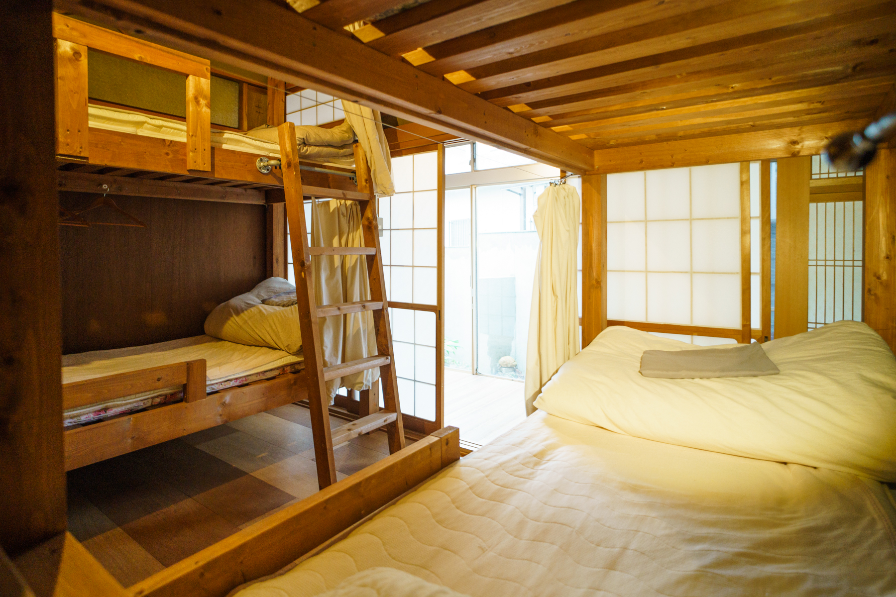【最大６名】二段ベッド3台のお部屋