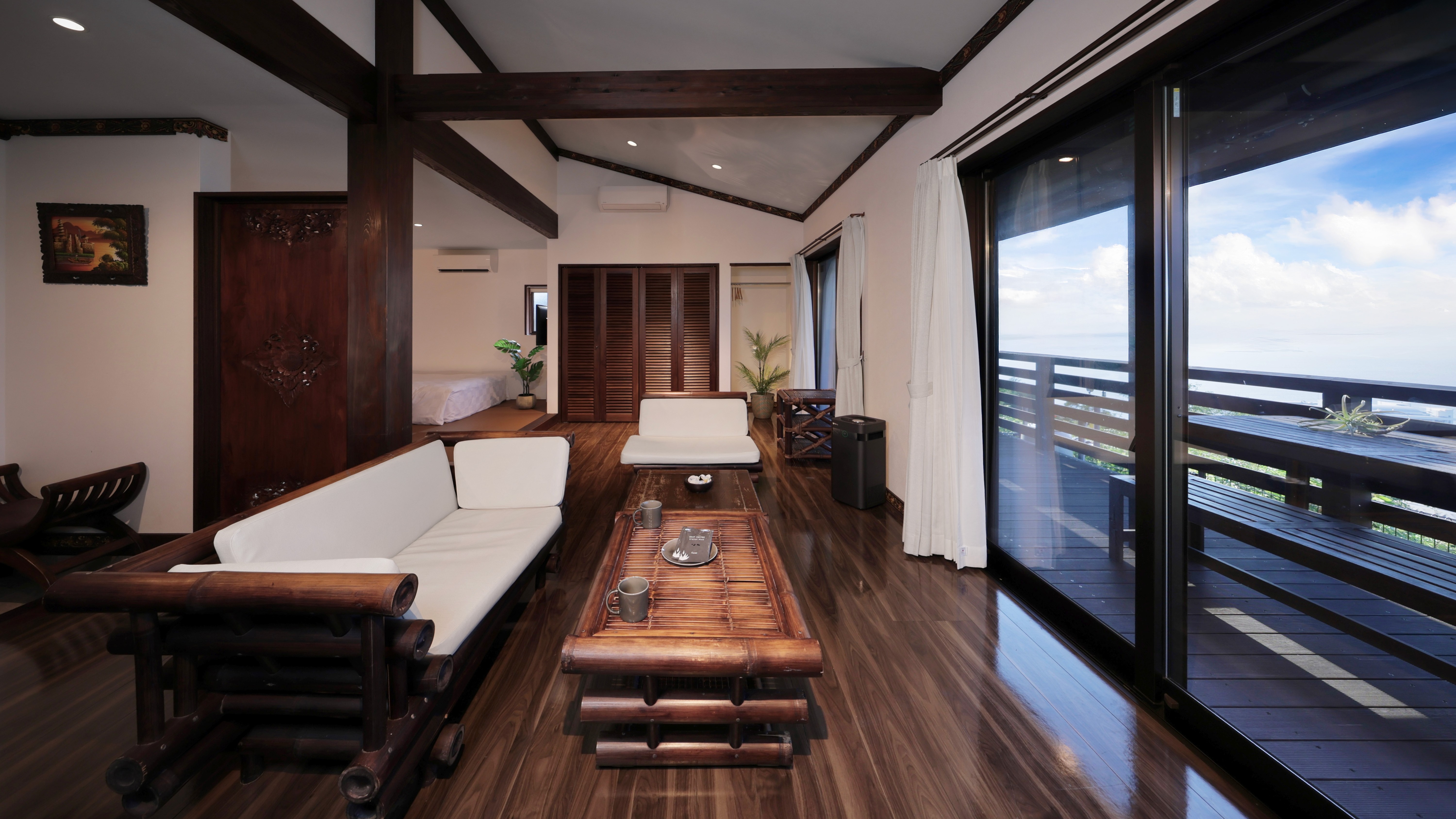 A棟　セナンギルーム_4名定員(最大6名)【プール＆バレルサウナ＆天然温泉付】