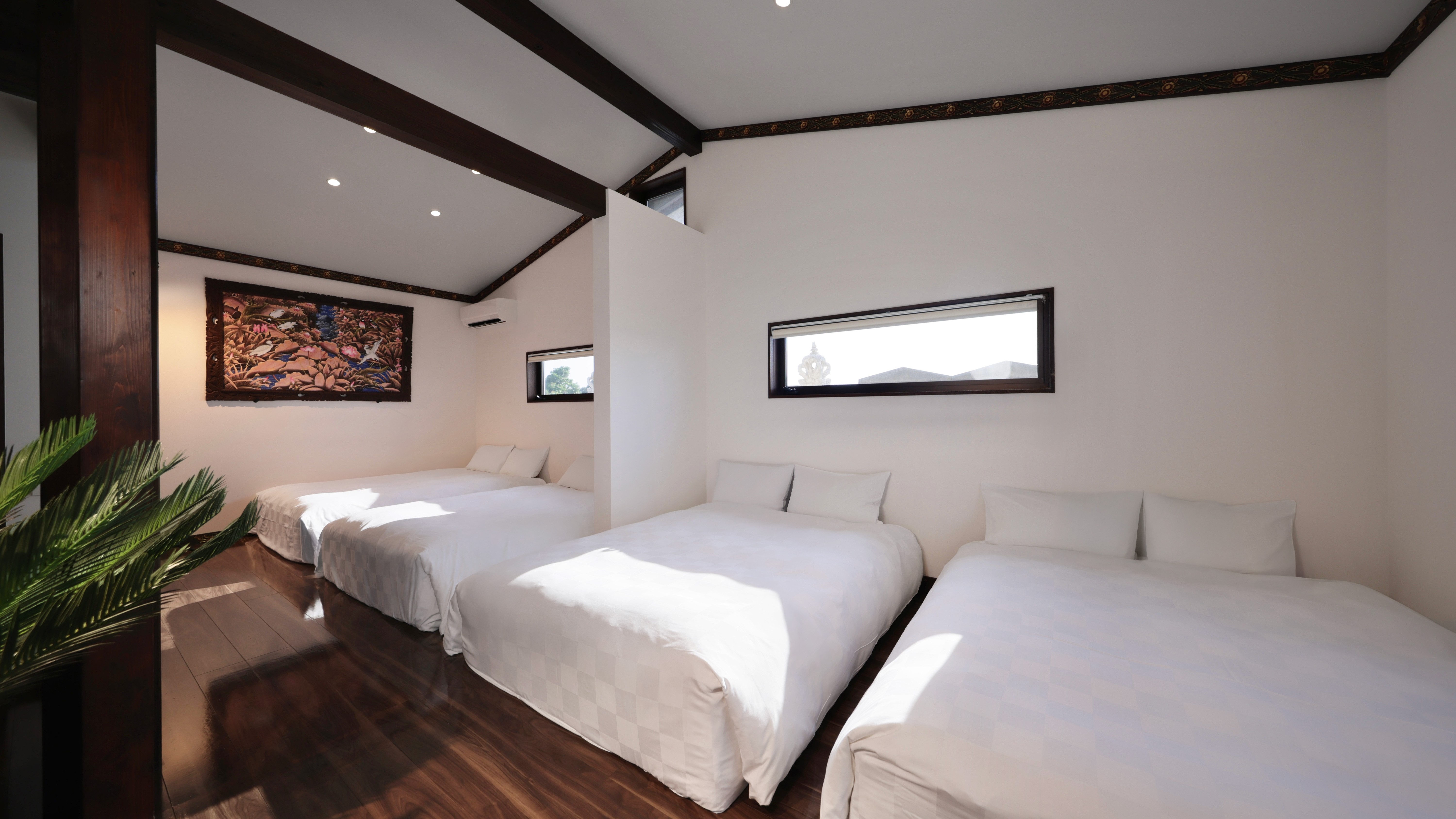 C棟　バグースルーム_10名定員【プロジェクター＆プール＆バレルサウナ＆天然温泉付】