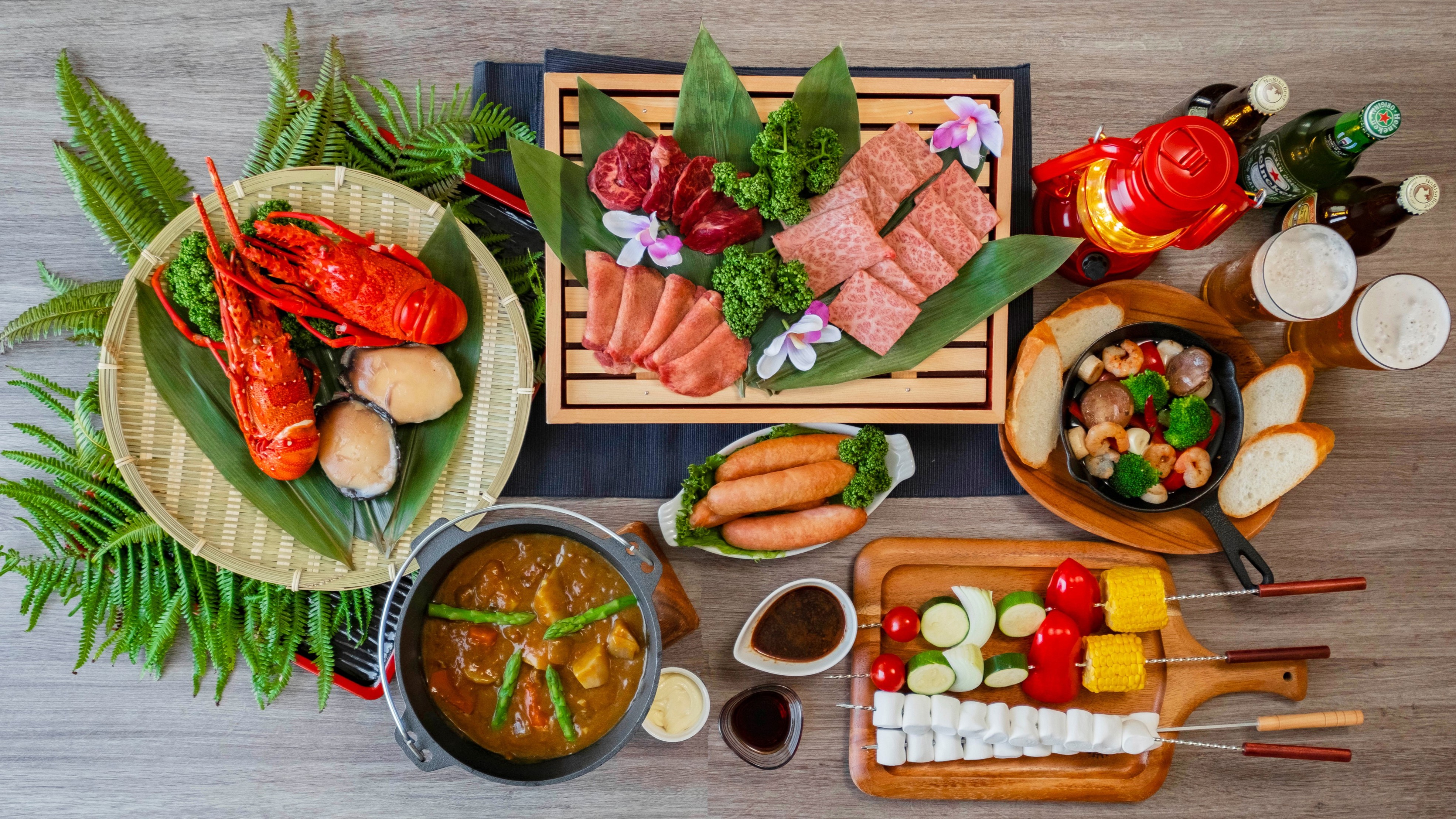 プレミアムグランピングBBQ