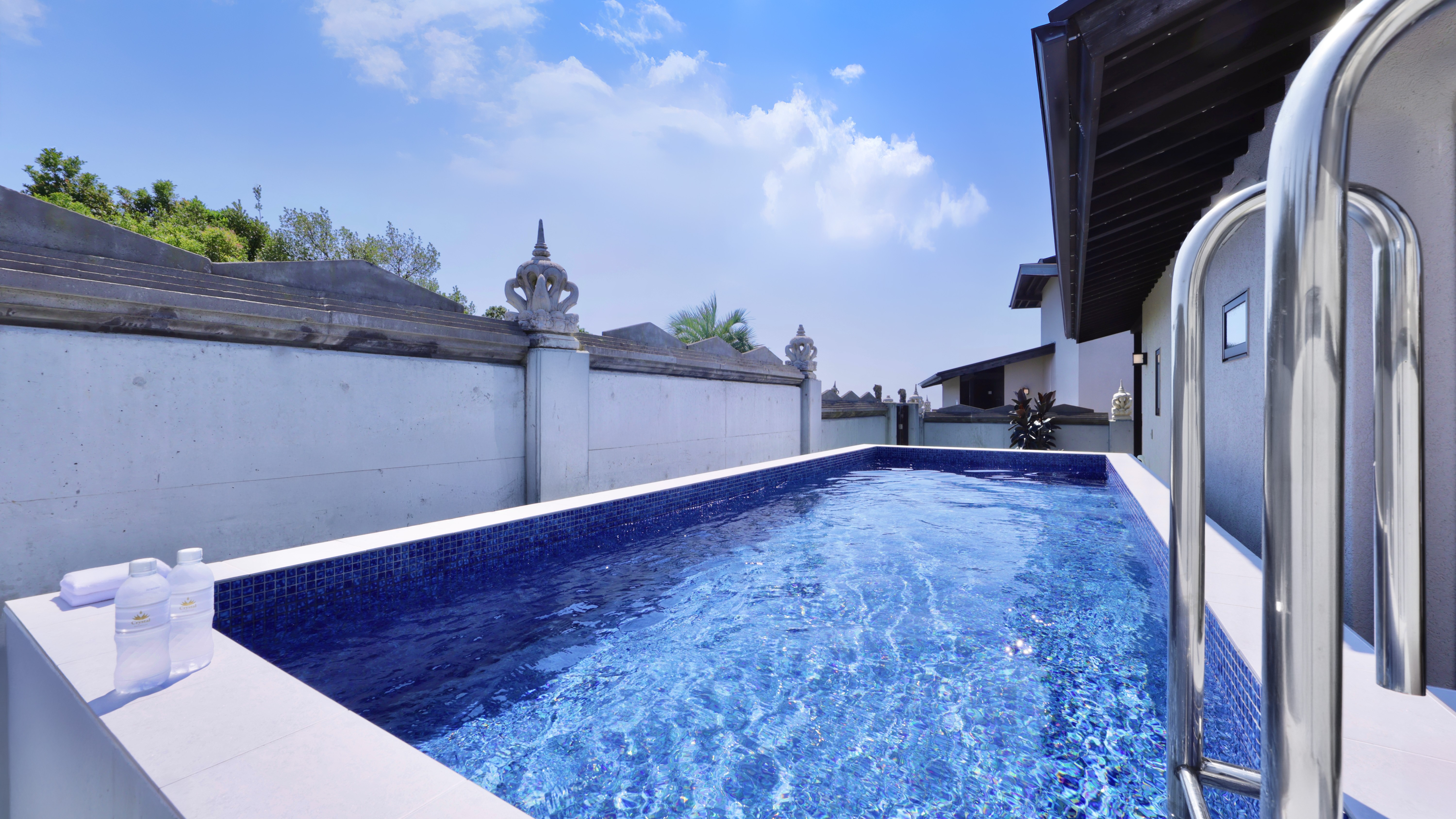 B棟　スカルトルーム_4名定員(最大5名)【プール＆バレルサウナ＆天然温泉付】