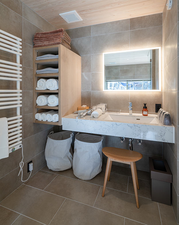 洗面所　※タオルウォーマーあります。