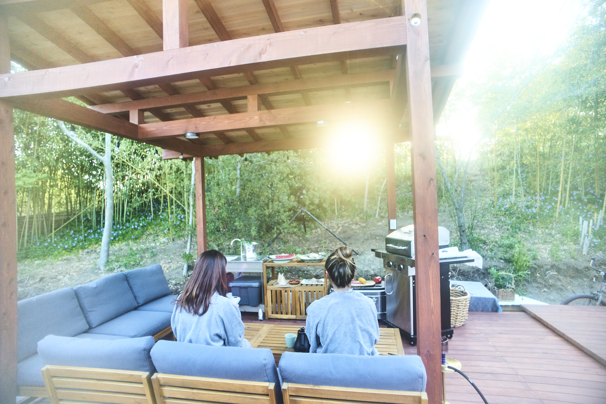 アウトドアリビング