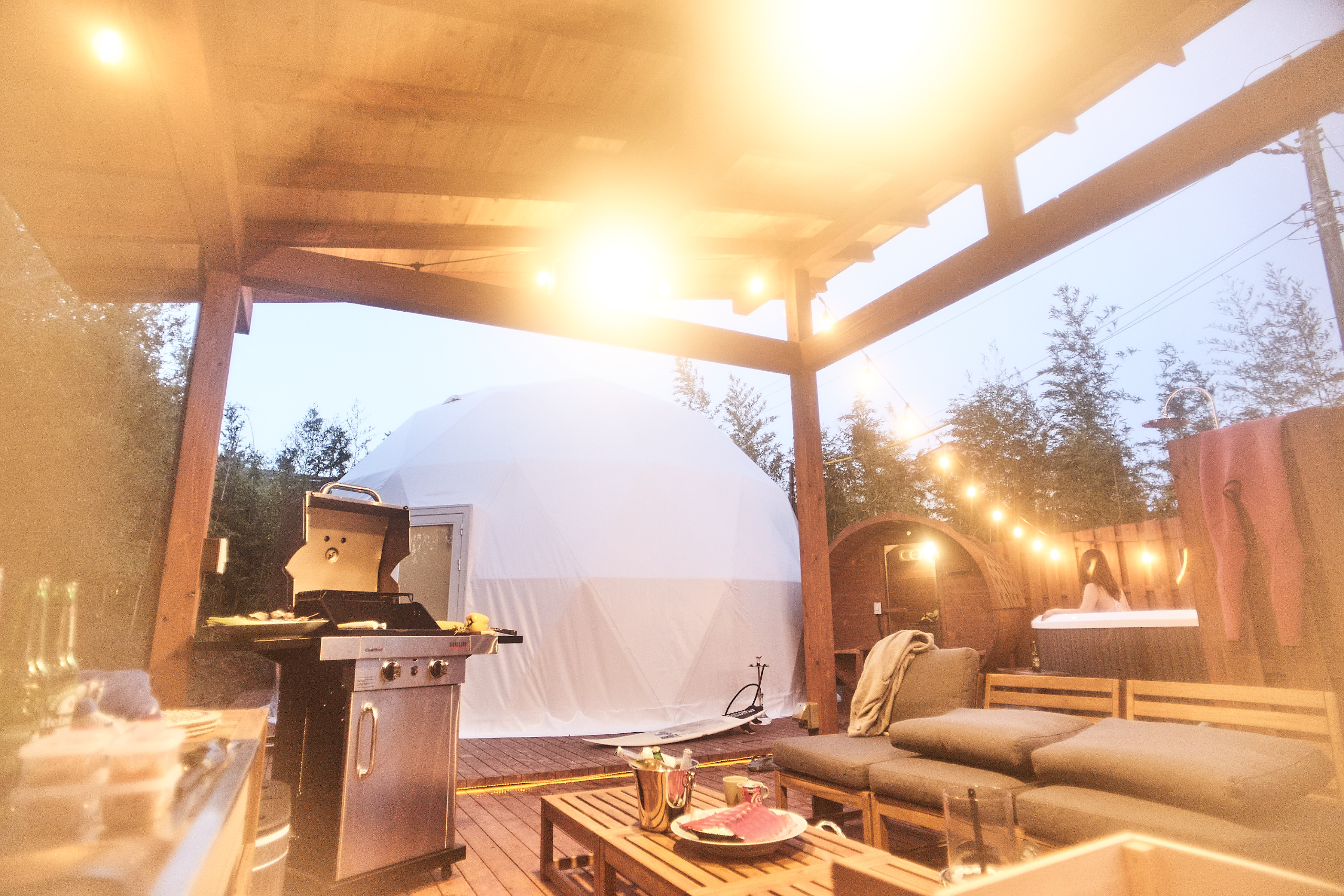 アウトドアリビング