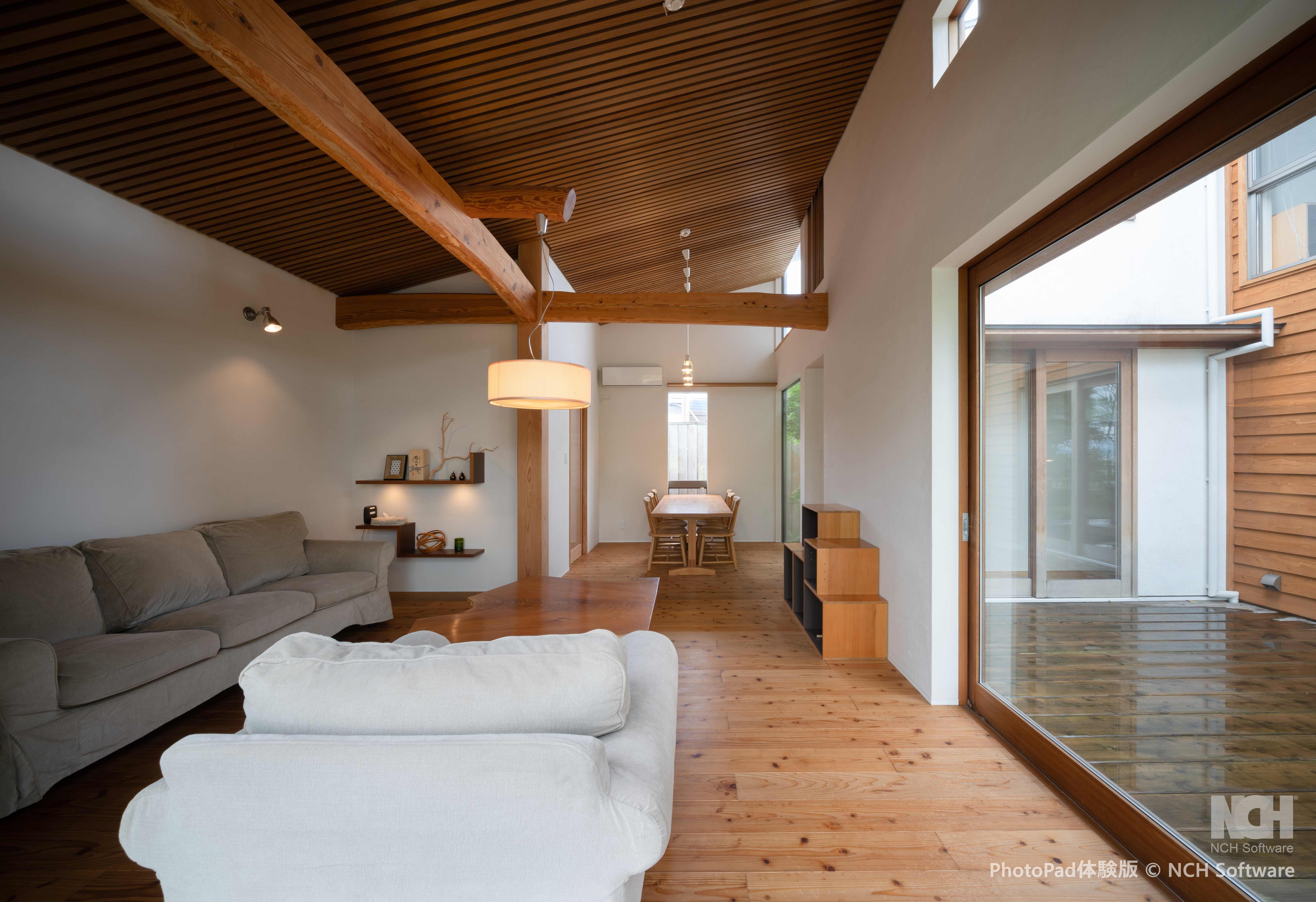 リビング3　※テラスと一体に開放されるリビングです。