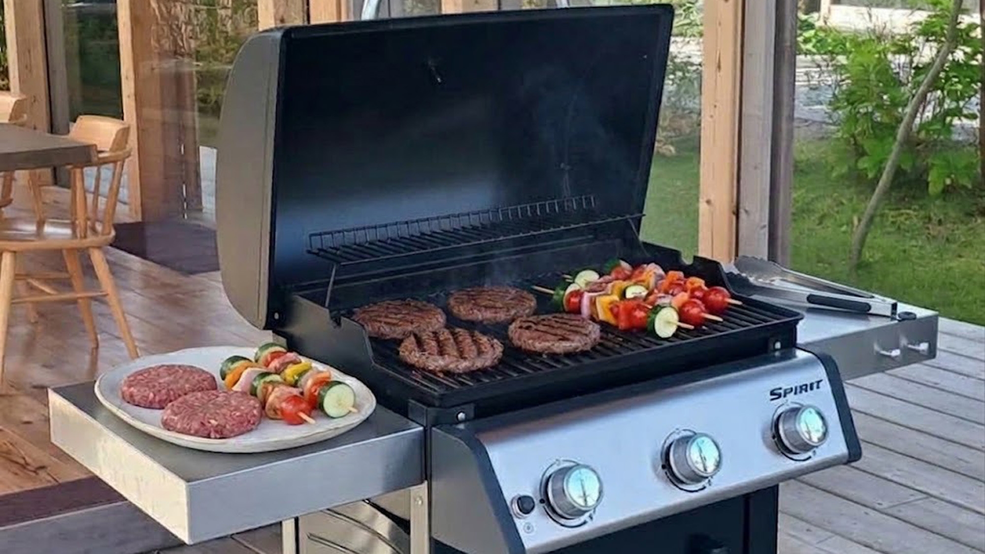 【BBQ食材付き】BBQの道具＆食材付きでご用意！手ぶらで楽しめる一棟貸-森の宿-