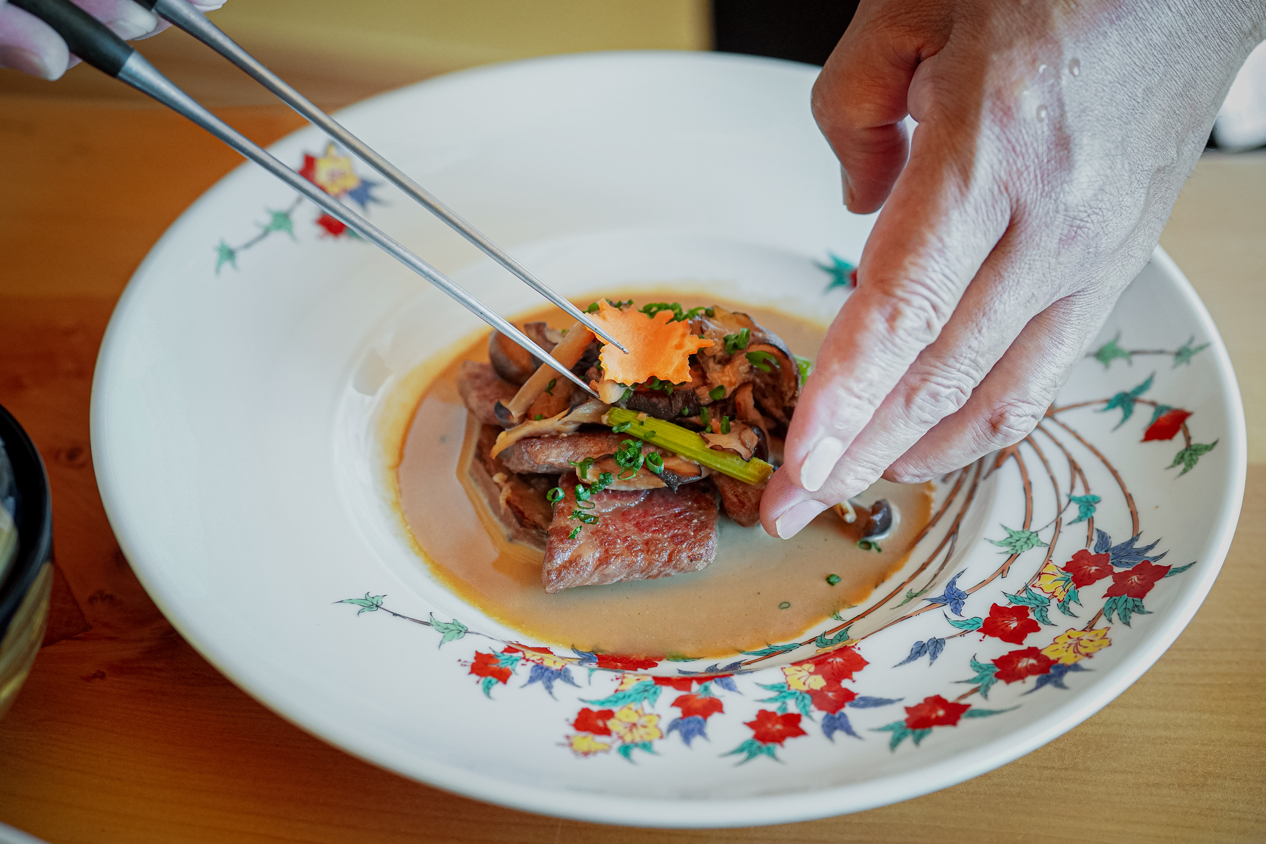 オーダーシェフ　和食　1名様：11,000円～要予約　※ご予約は2名様から受け付けています。 