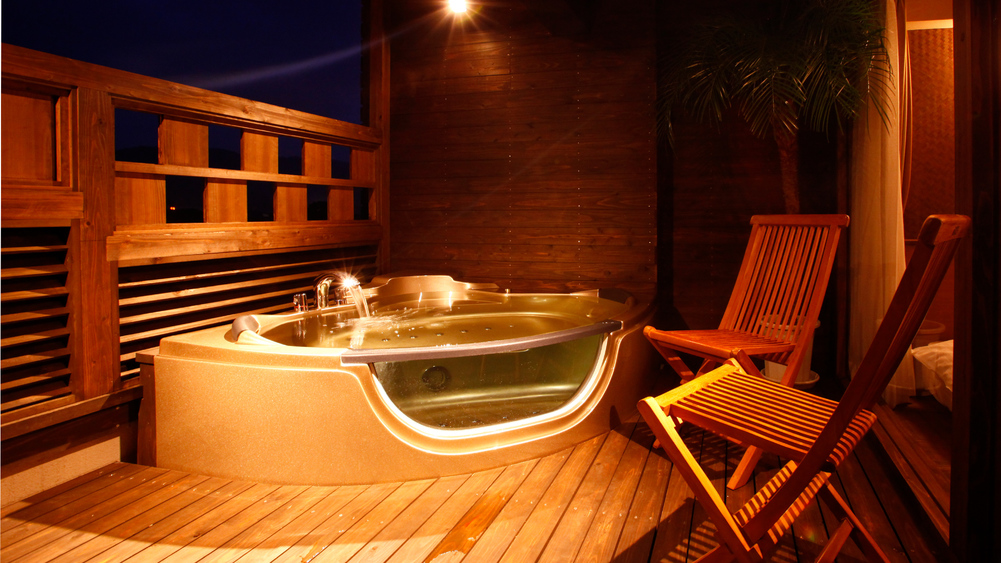 【本館】 桜島 <ツイン/禁煙>露天風呂(ブロアバス・イルミネーション付)