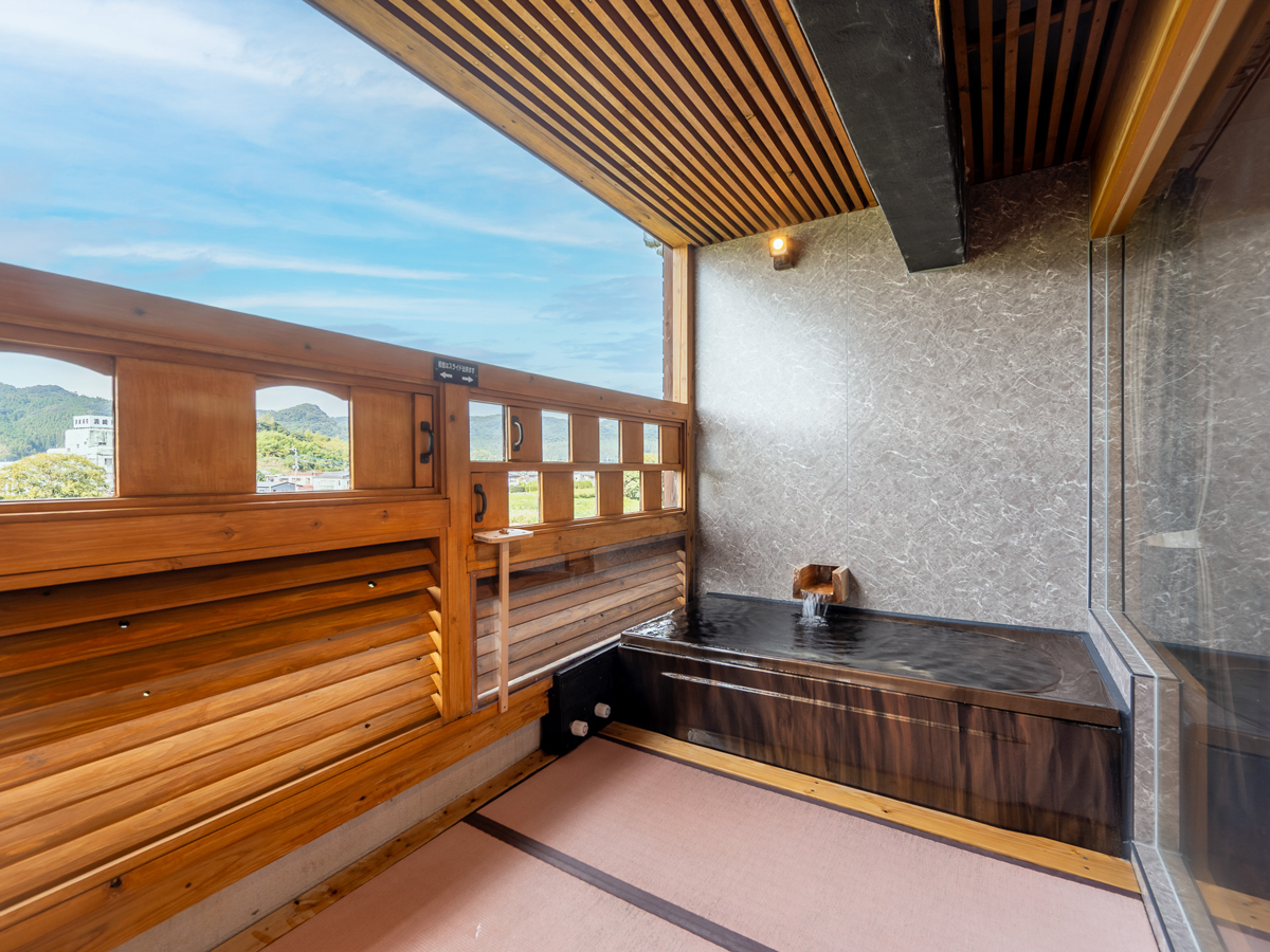 【本館】隼人・霧島＜ダブル/禁煙＞露天風呂（畳敷き）