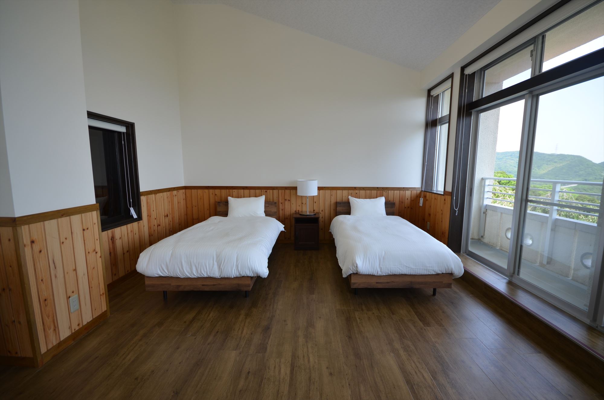 メインルームのベッド