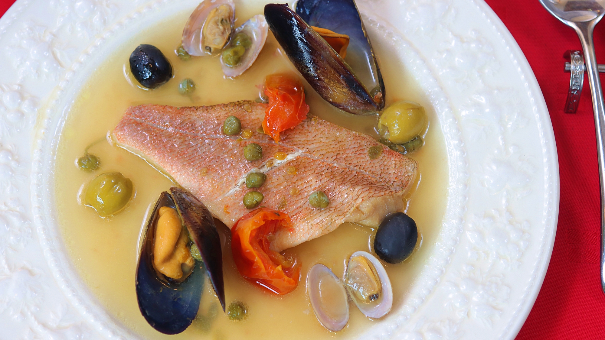 ◆ディナー例_魚料理