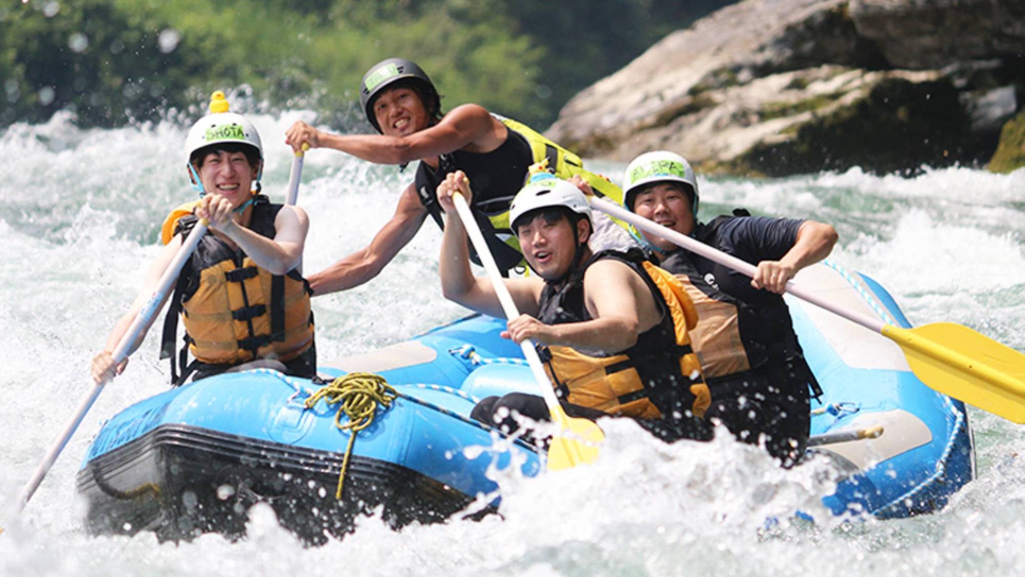 【周辺観光】ラフティング