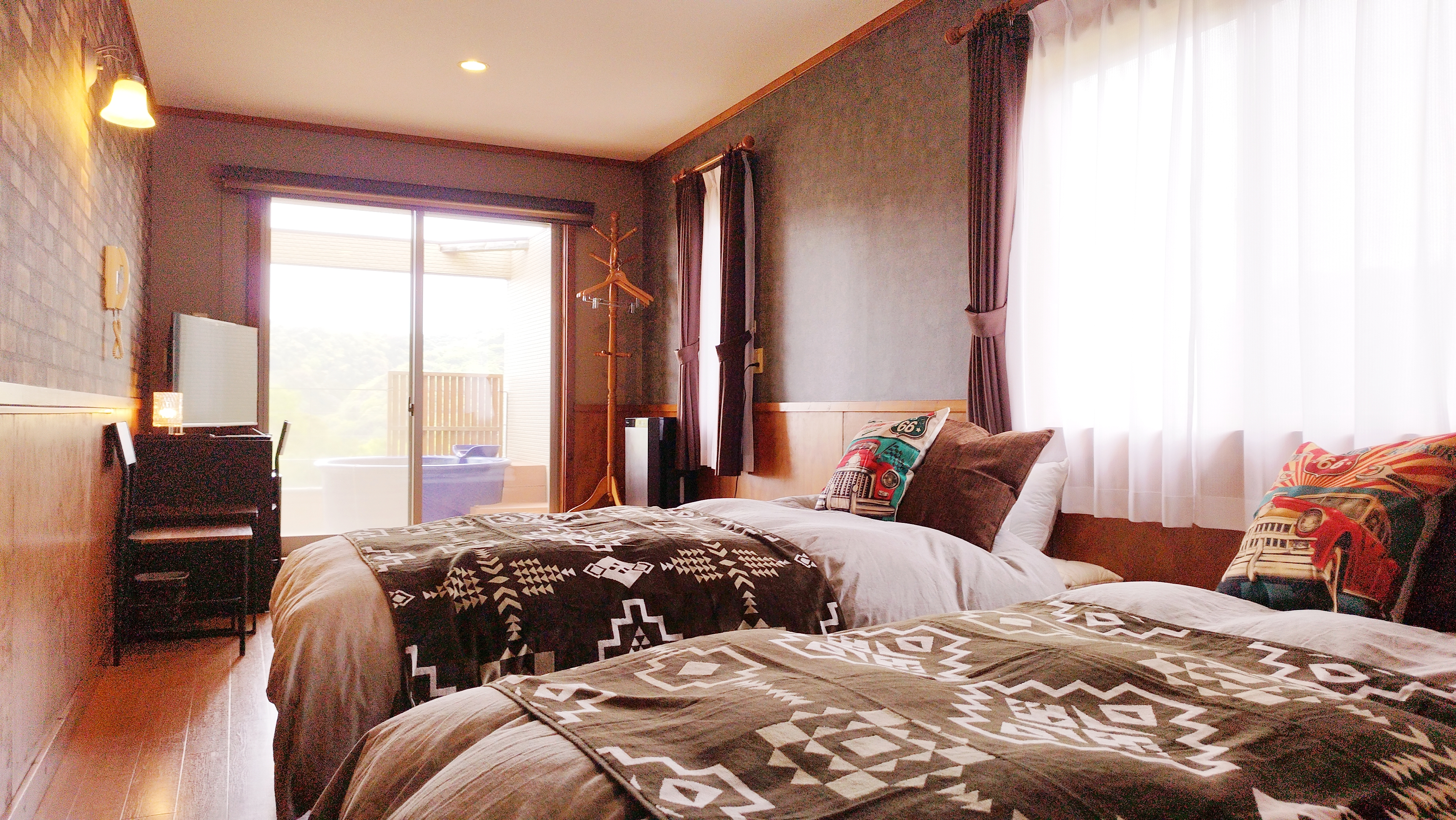 客室２０１「Route66」デラックスルーム　※イメージ