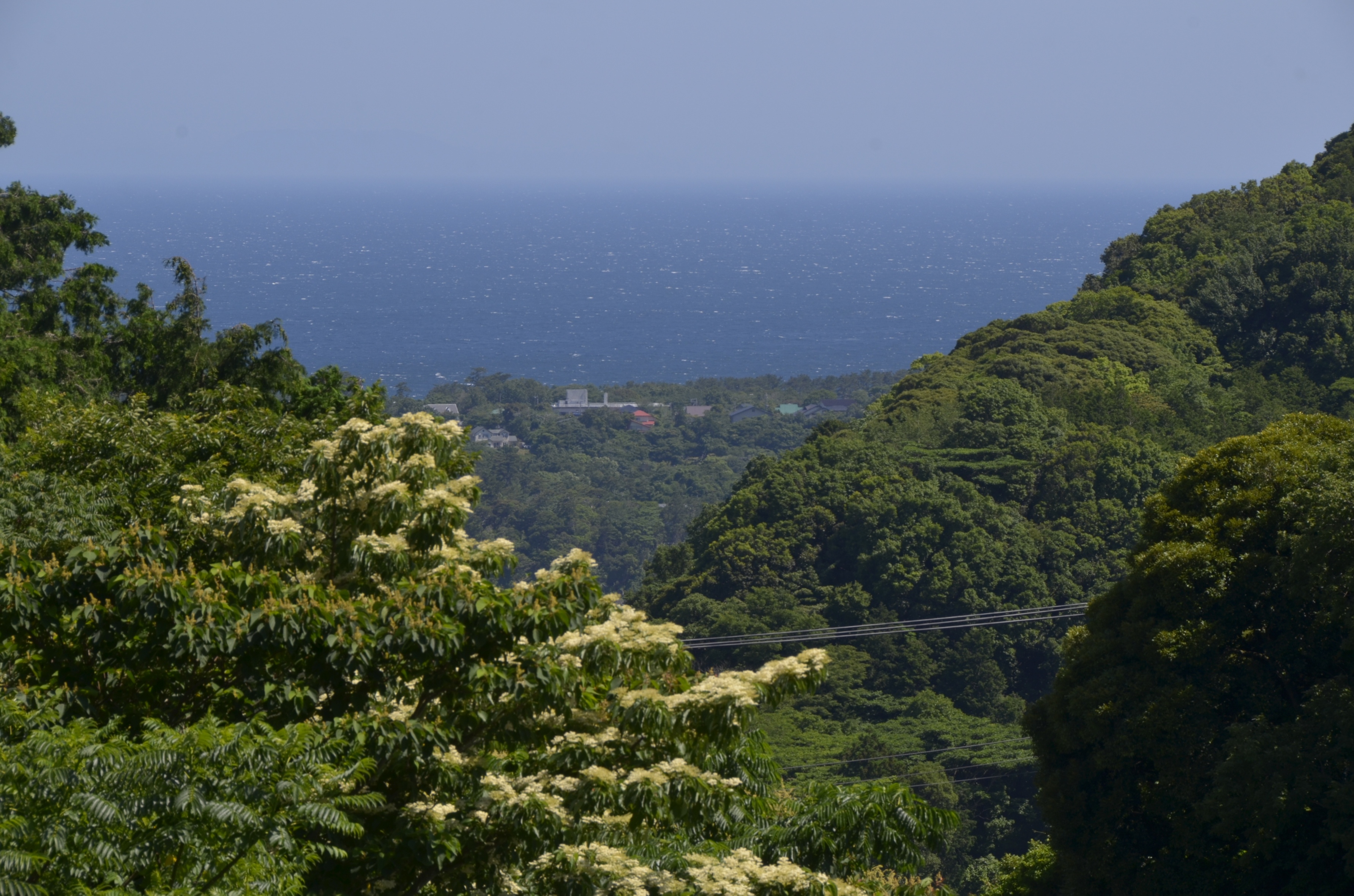 【客室露天風呂】眺望