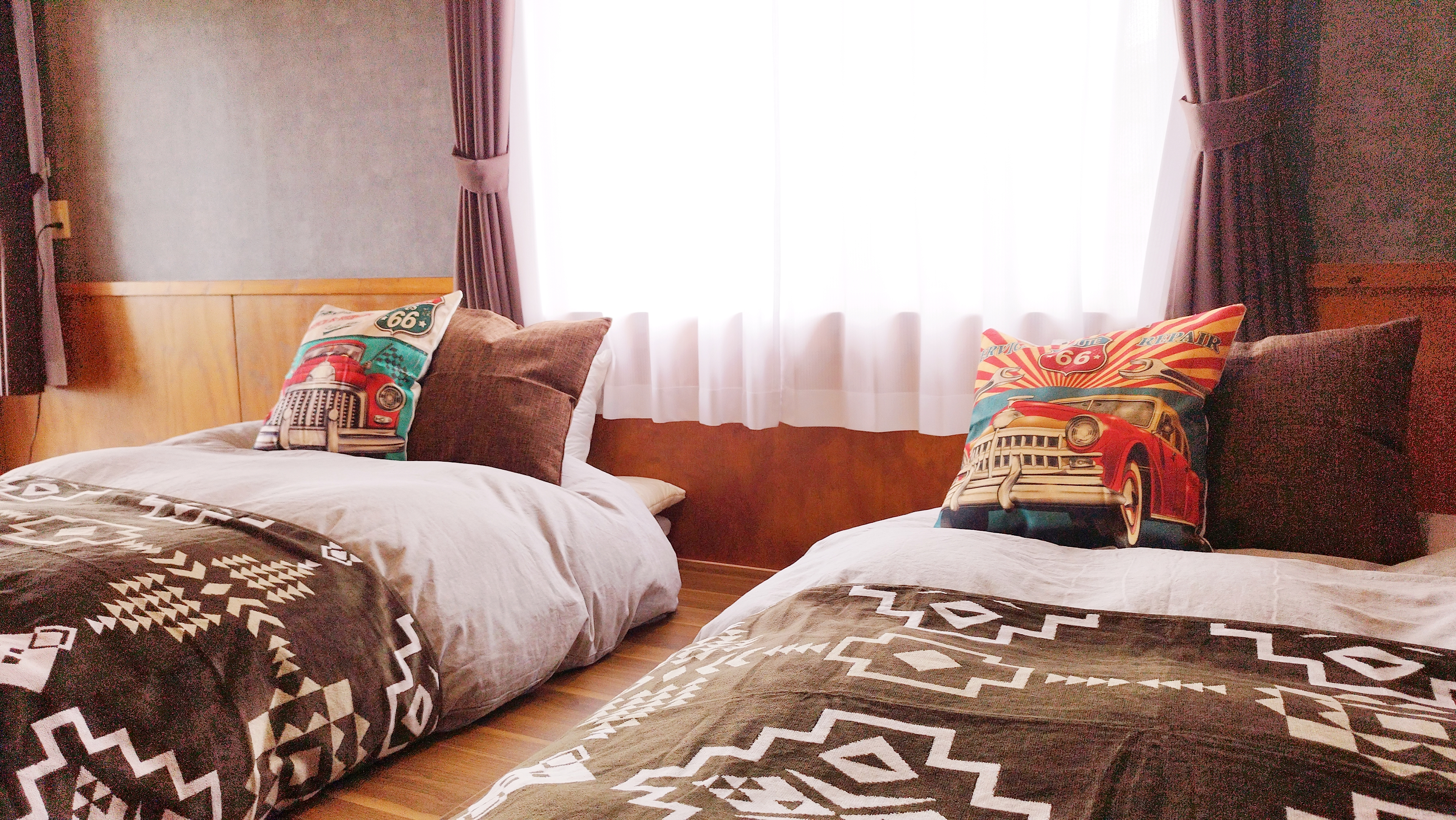 客室２０１「Route66」デラックスルーム　※イメージ