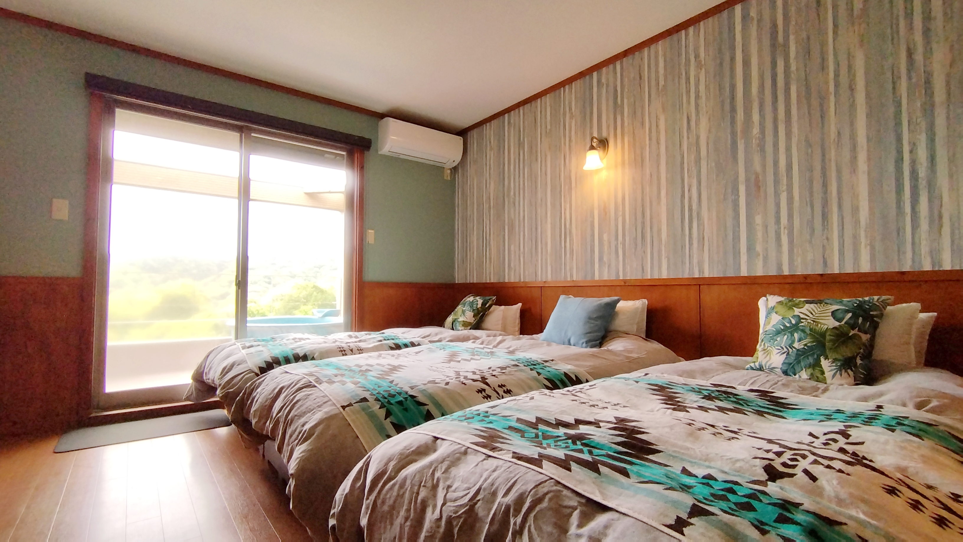 客室２０３「Lahaina」スタンダードルーム　※３名様ご利用イメージ