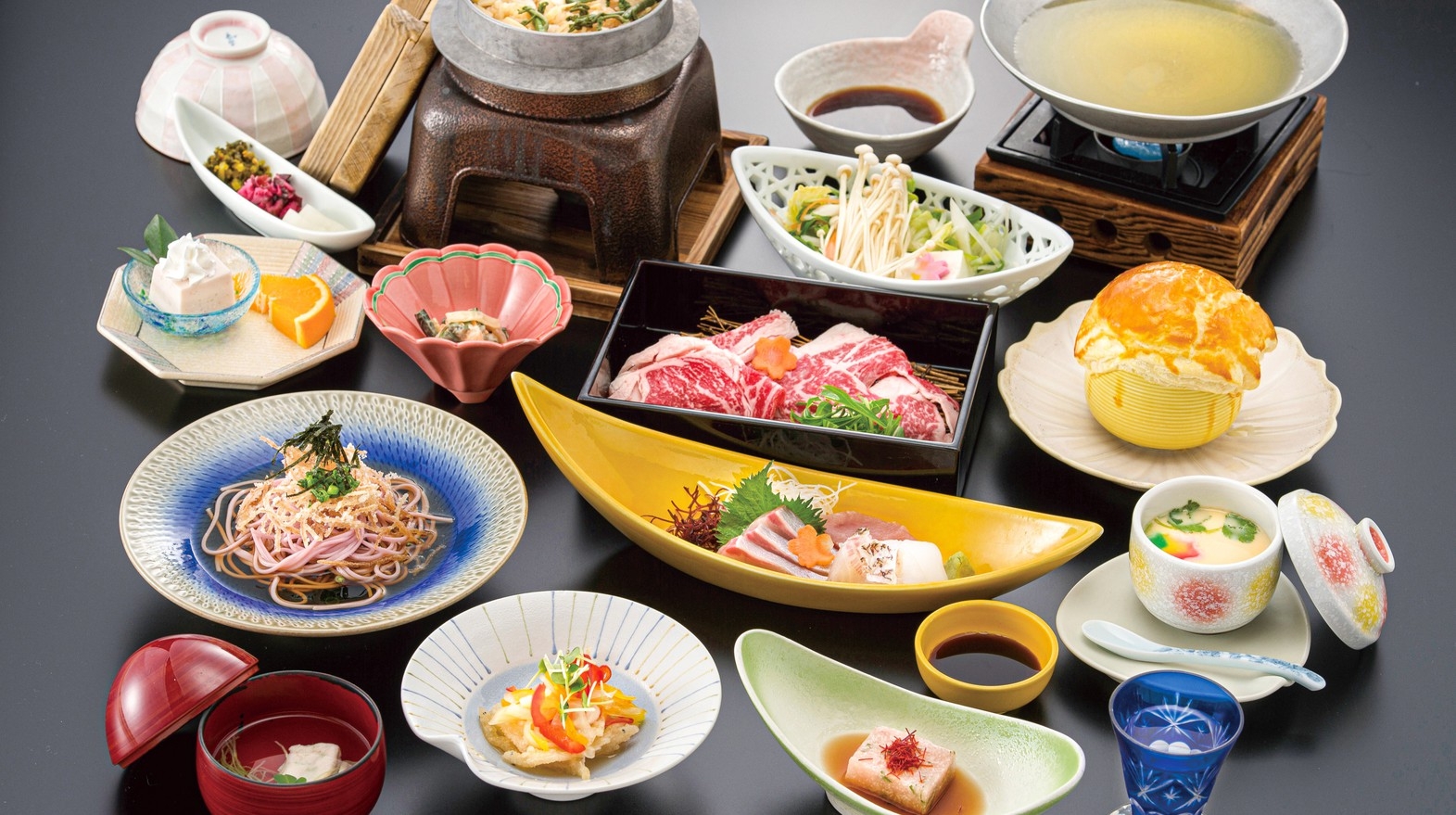 【一人旅】夕食はお部屋でゆっくり★　お一人様限定・牛しゃぶ会席プラン