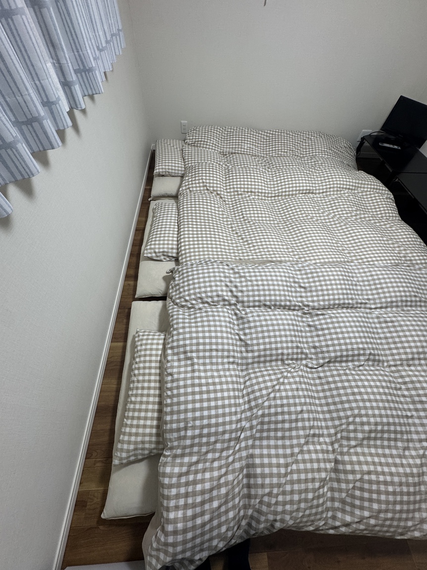 ファミリールーム　布団追加　トリプル