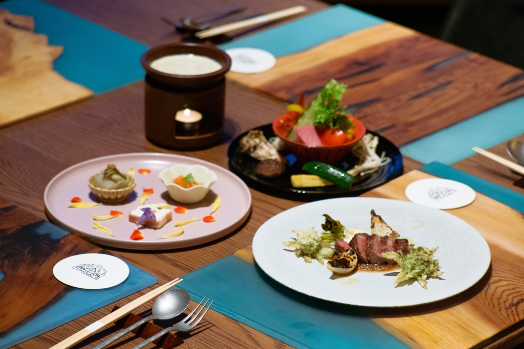 【期間限定／楽天ポイント10倍】【2食付】〜岩泉といわての食財を味わうフルコースディナー〜