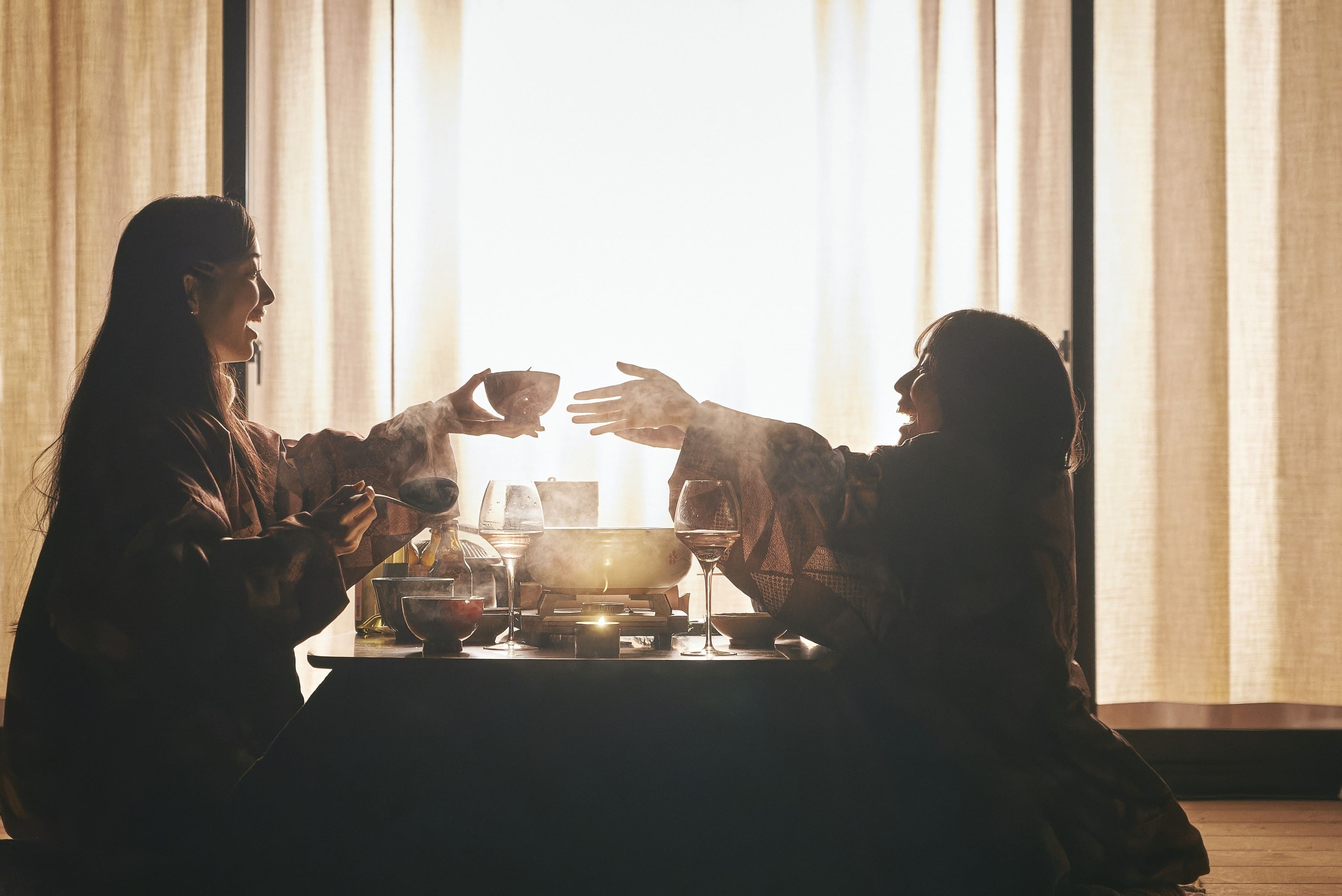 【2食付／星鍋の夕べ】〜龍泉洞黒豚と宙の宴〜星空の下、心も身体もほぐれる鍋時間