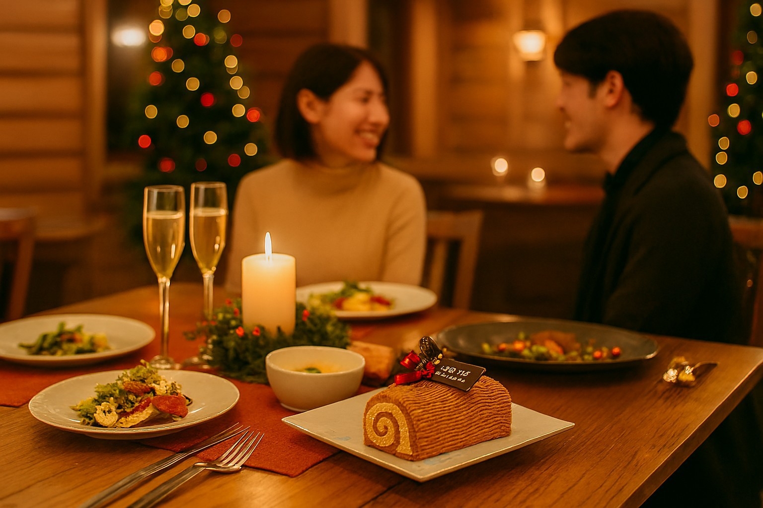 【2食付／聖夜のディナー】〜いわて岩泉のX‘masフルコース〜