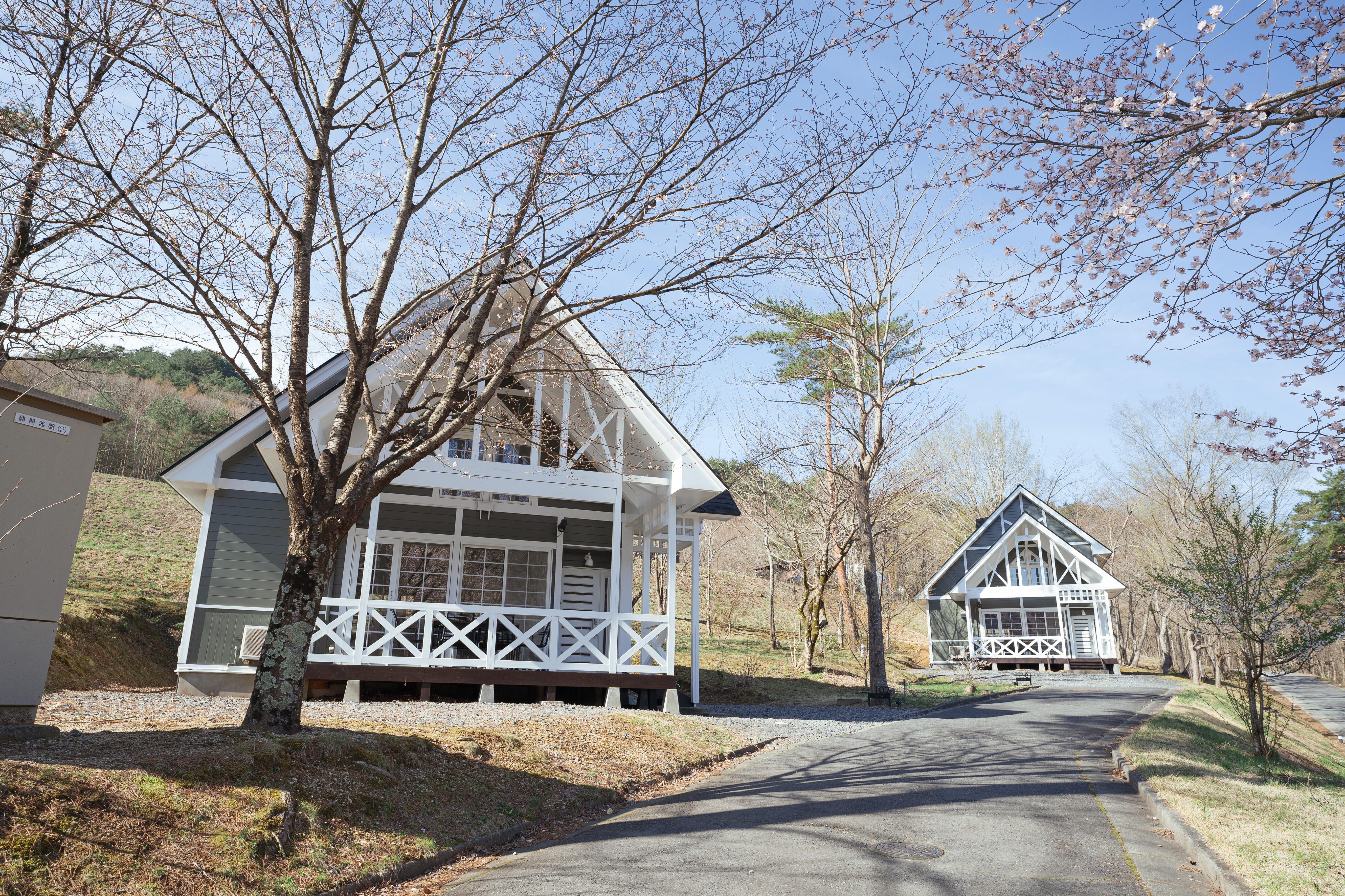 1棟、1棟が独立していて、プラベート感を保てます