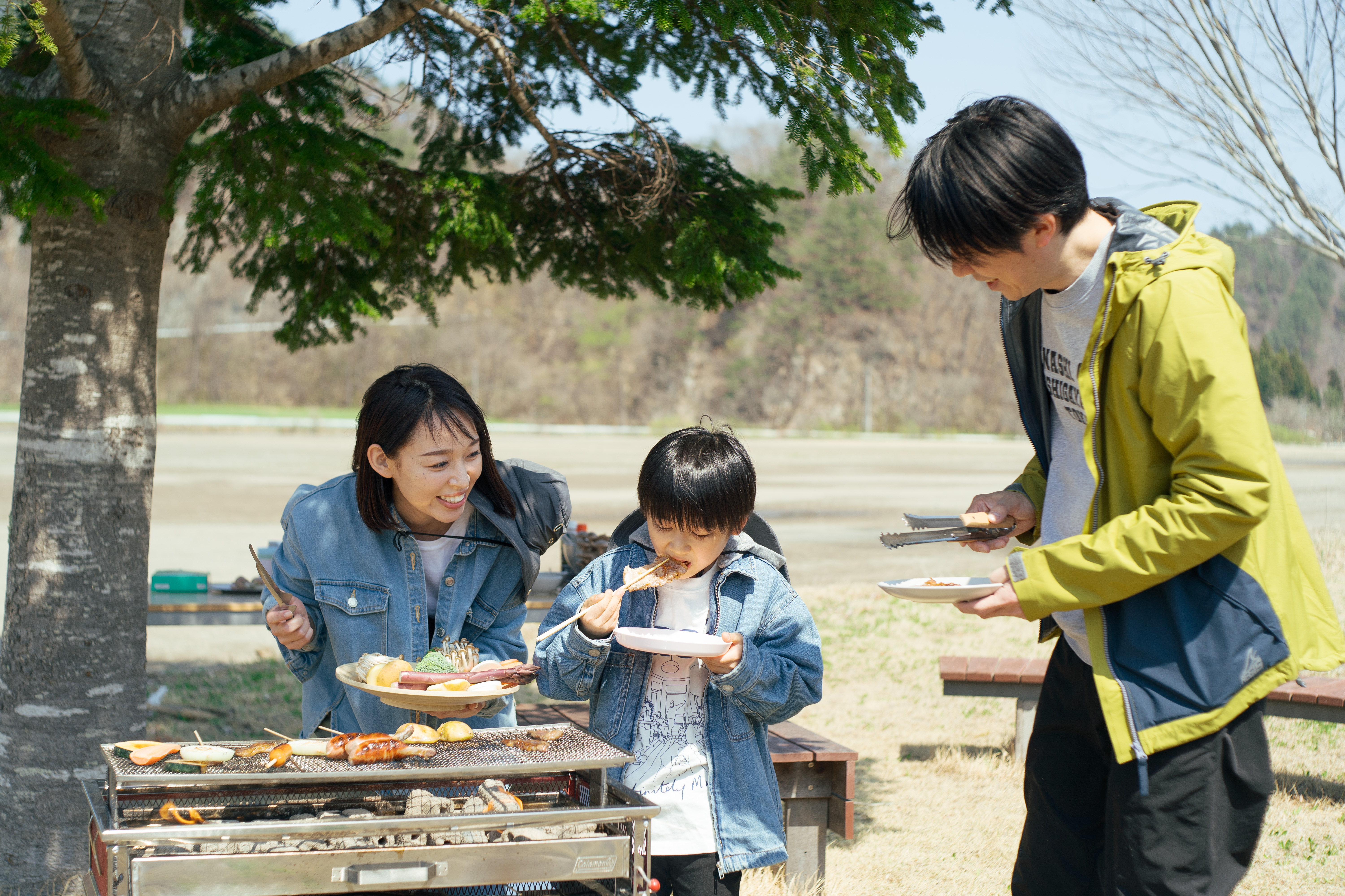 地元食材でBBQ体験！
