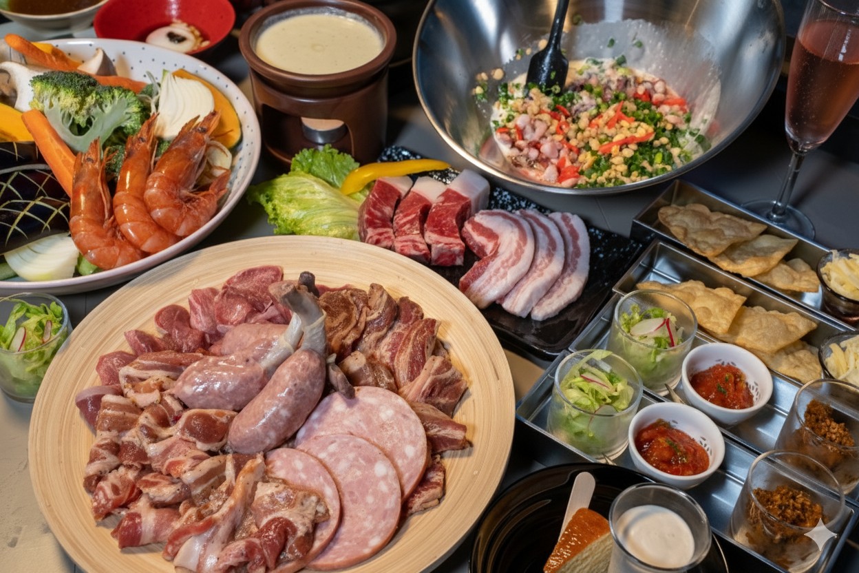 地域食材を使用したBBQ